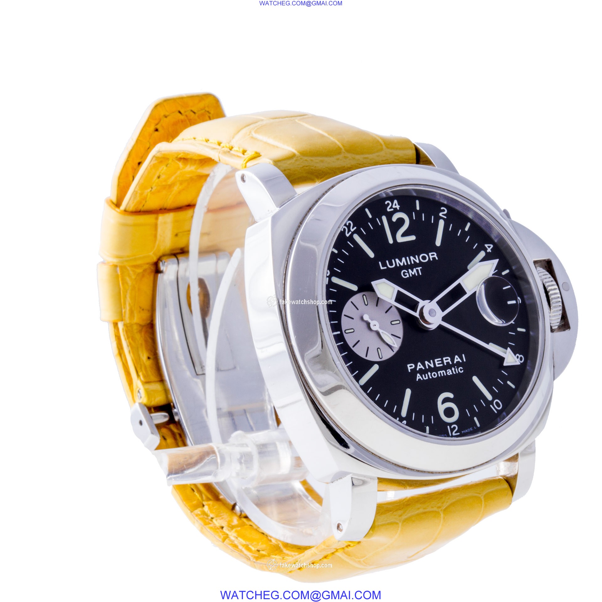Panerai PAM88 luminor GMT Automatic Male Stainless Steel 3