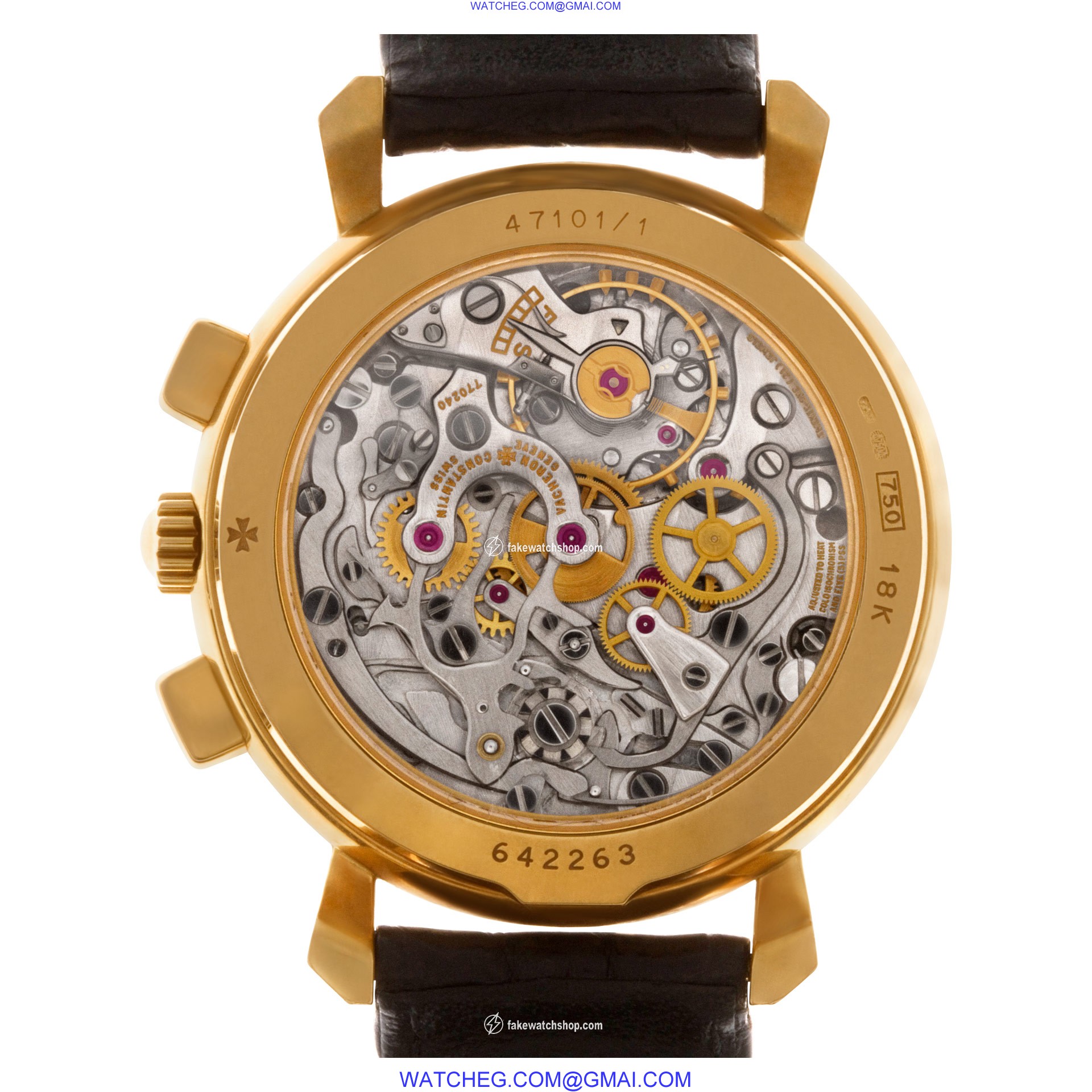 Vacheron Constantin 47101/1 Historique Manual Male 18k yellow gold 3