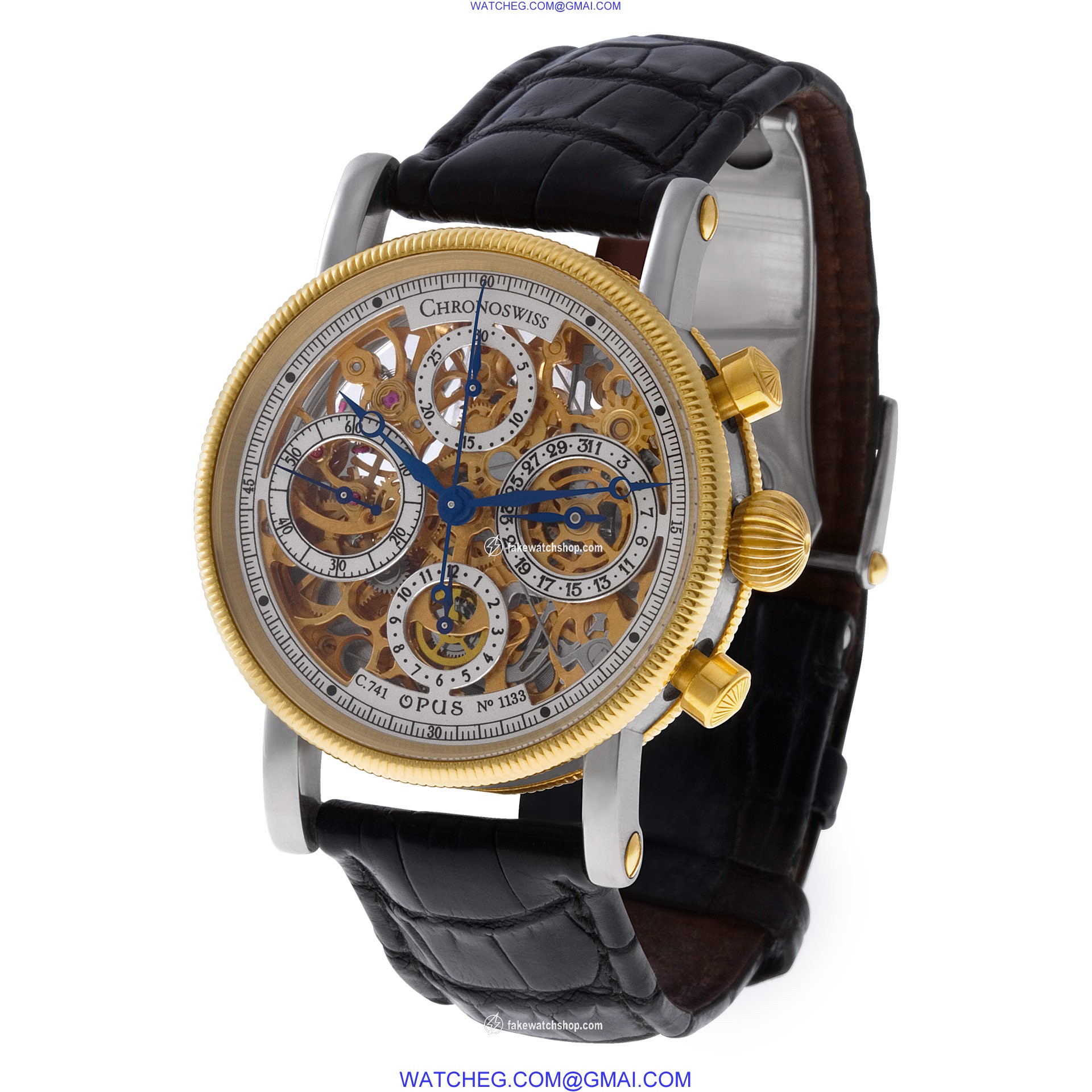 Chronoswiss ch7522 Opus Automatic Male 18k gold & Stainless Steel 3
