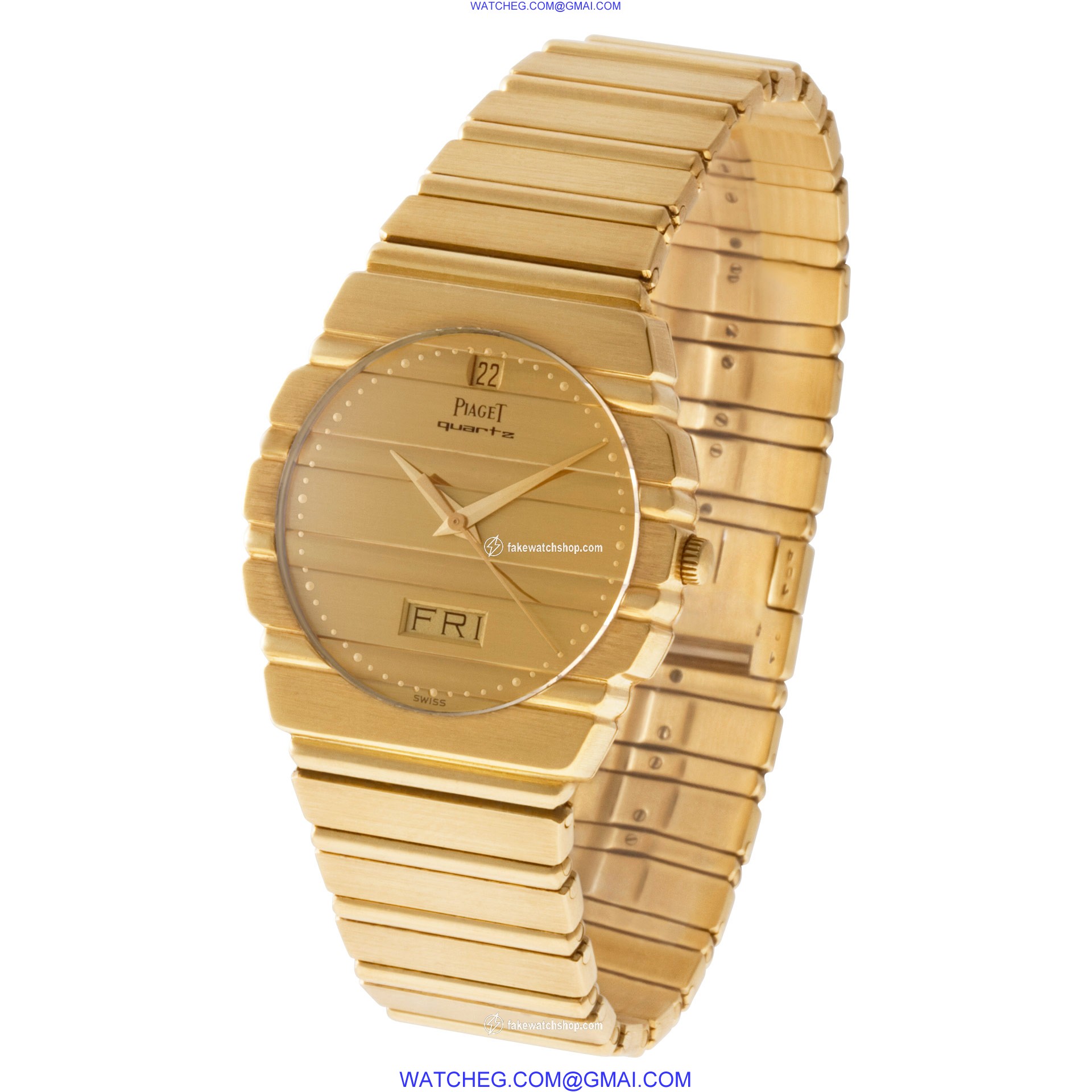 Piaget 15562C701 Polo Quartz Male 18k Yellow Gold 3