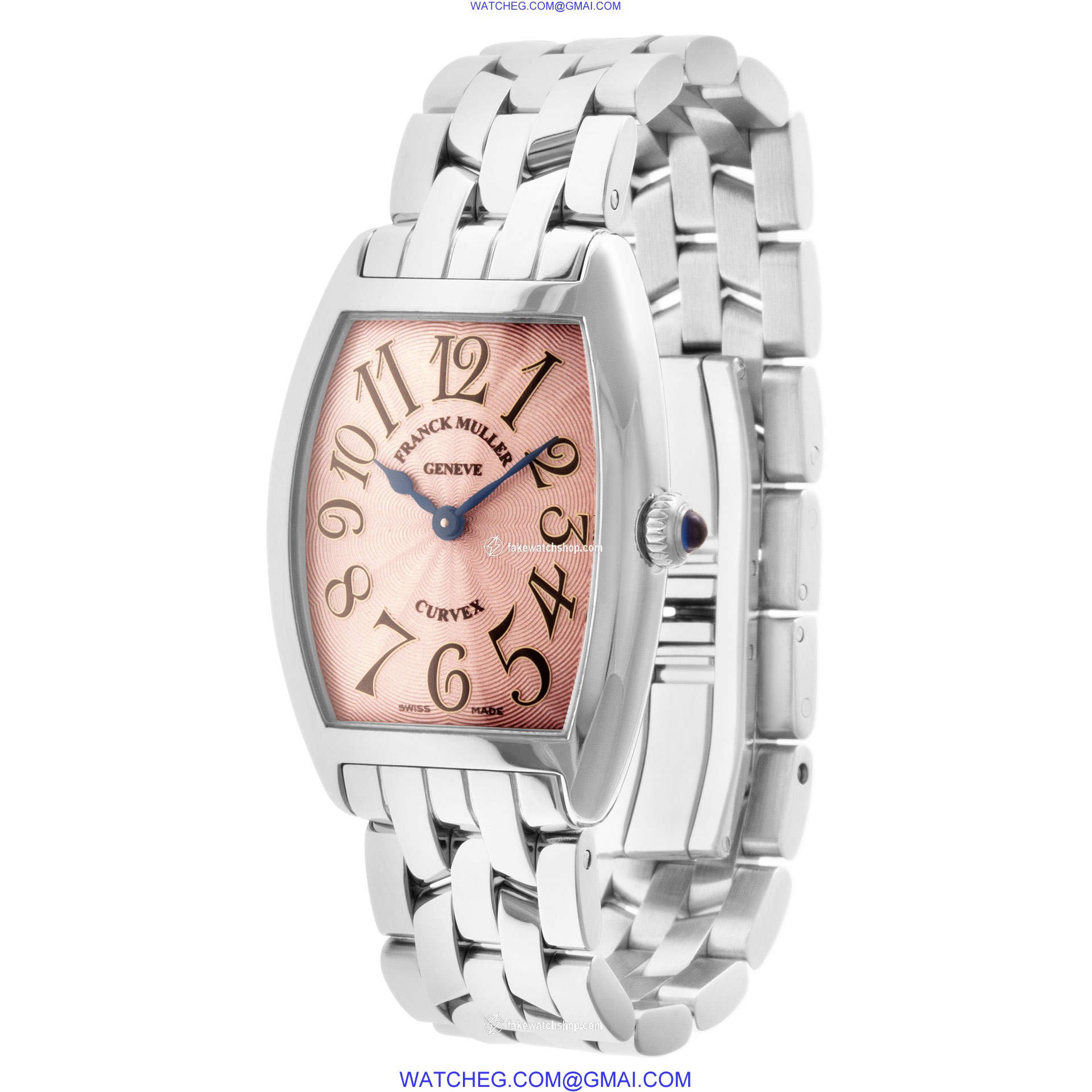 Franck Muller 1752 QZ Curvex Quartz Female Stainless Steel 3