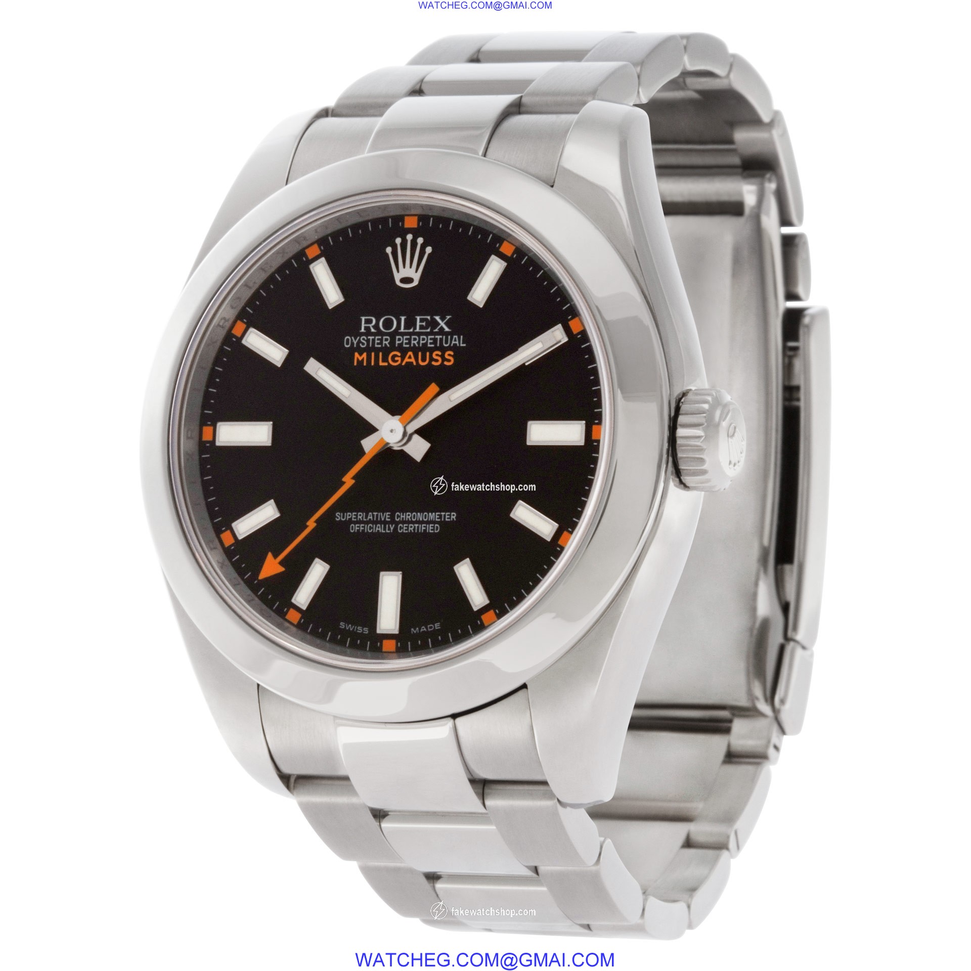 Rolex 116400 Milgauss Automatic Male Stainless Steel 3
