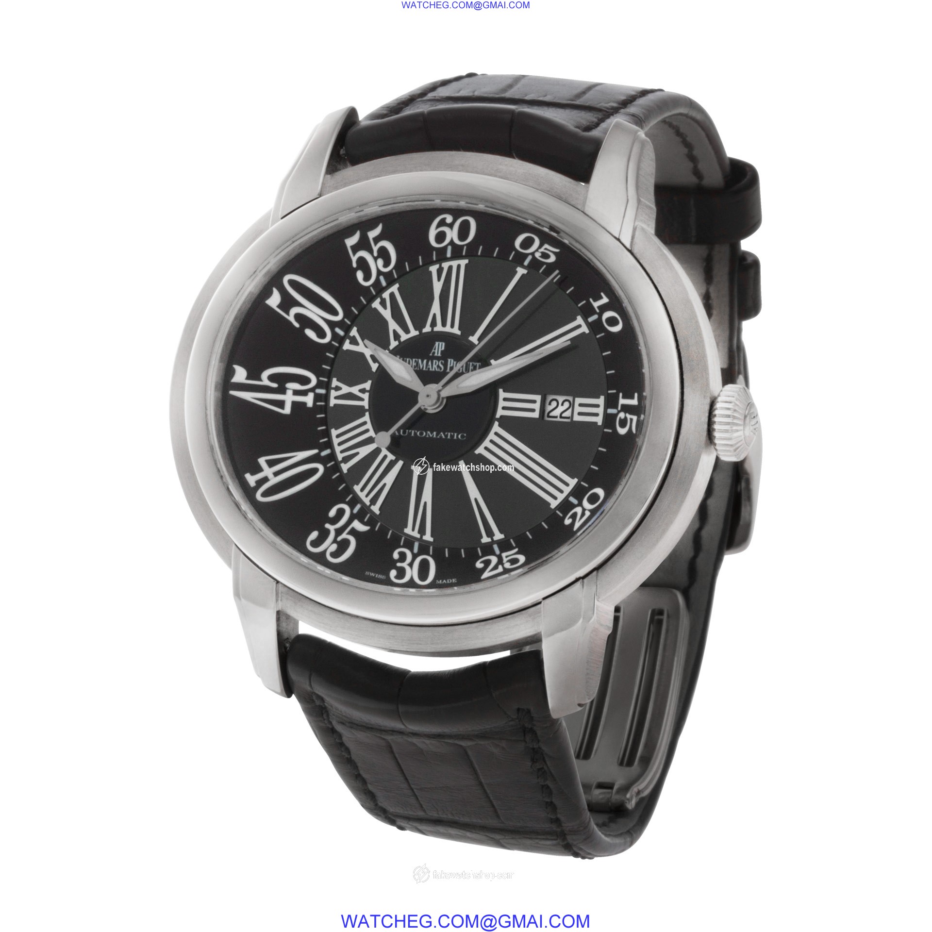 Audemars Piguet 15320BC.OO.D002CR.01 Millenary Automatic Male 18k White Gold 3