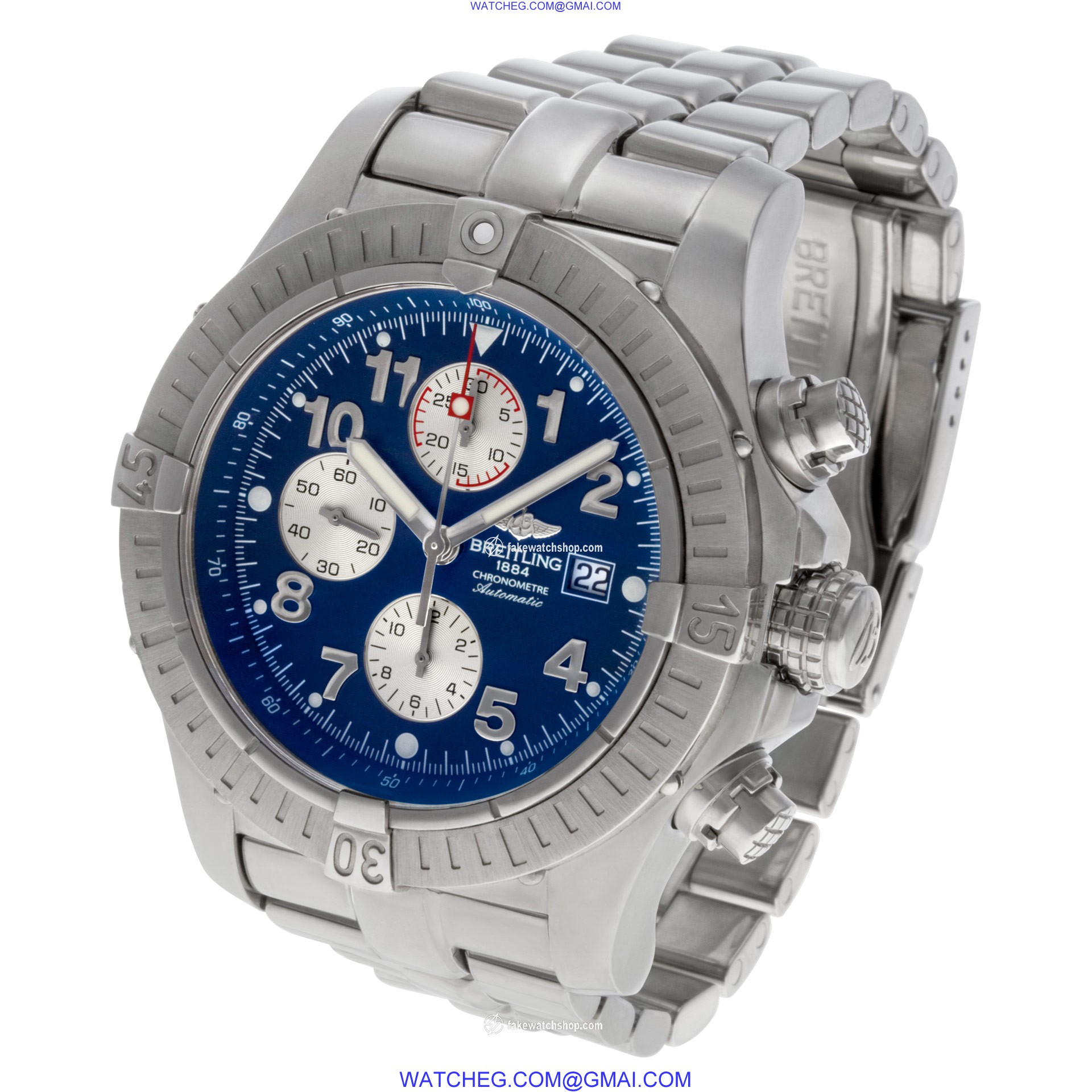 Breitling a13370 Super Avenger Automatic Male Stainless Steel 3