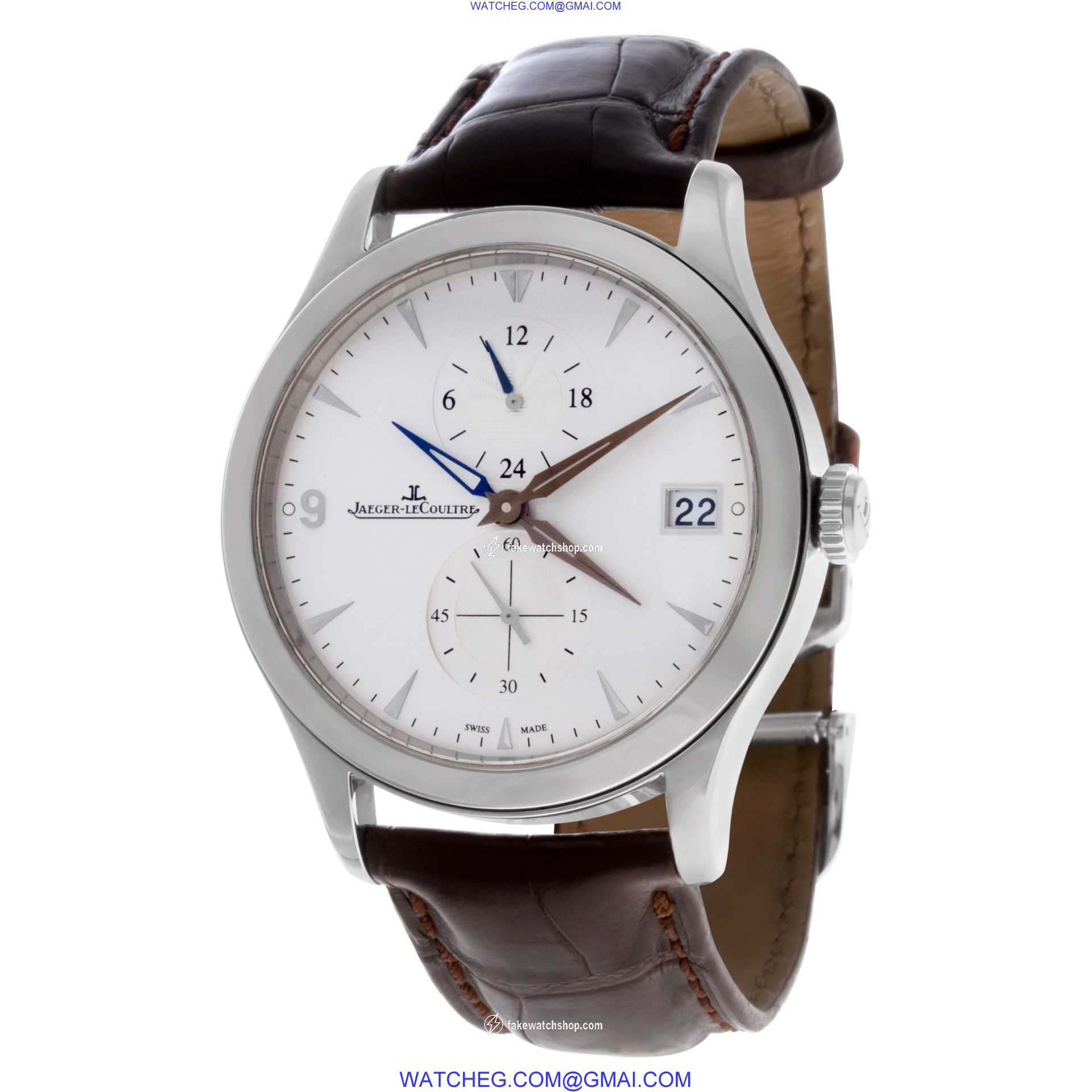 Jaeger LeCoultre 174.8.05.S Master Hometime Automatic Male Stainless Steel 3
