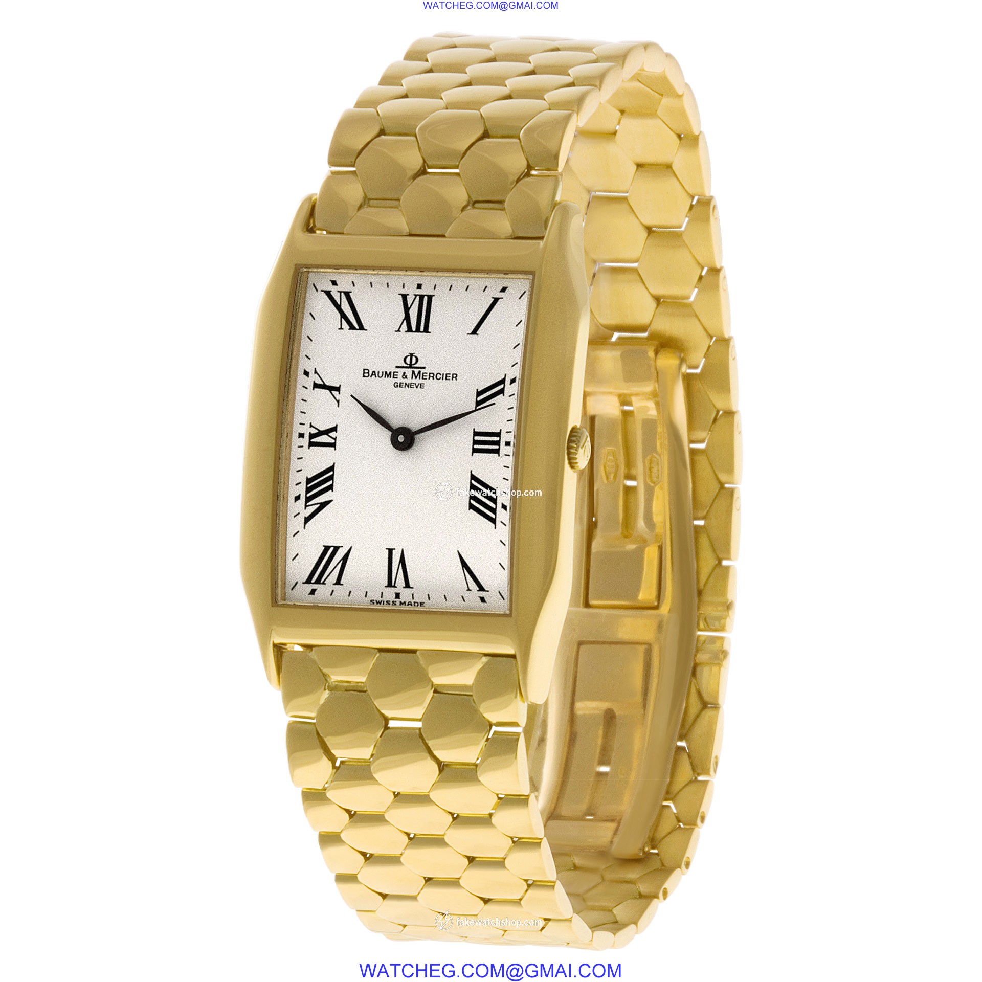 Baume & Mercier 17605 Hampton Quartz Unisex 18k yellow gold 3