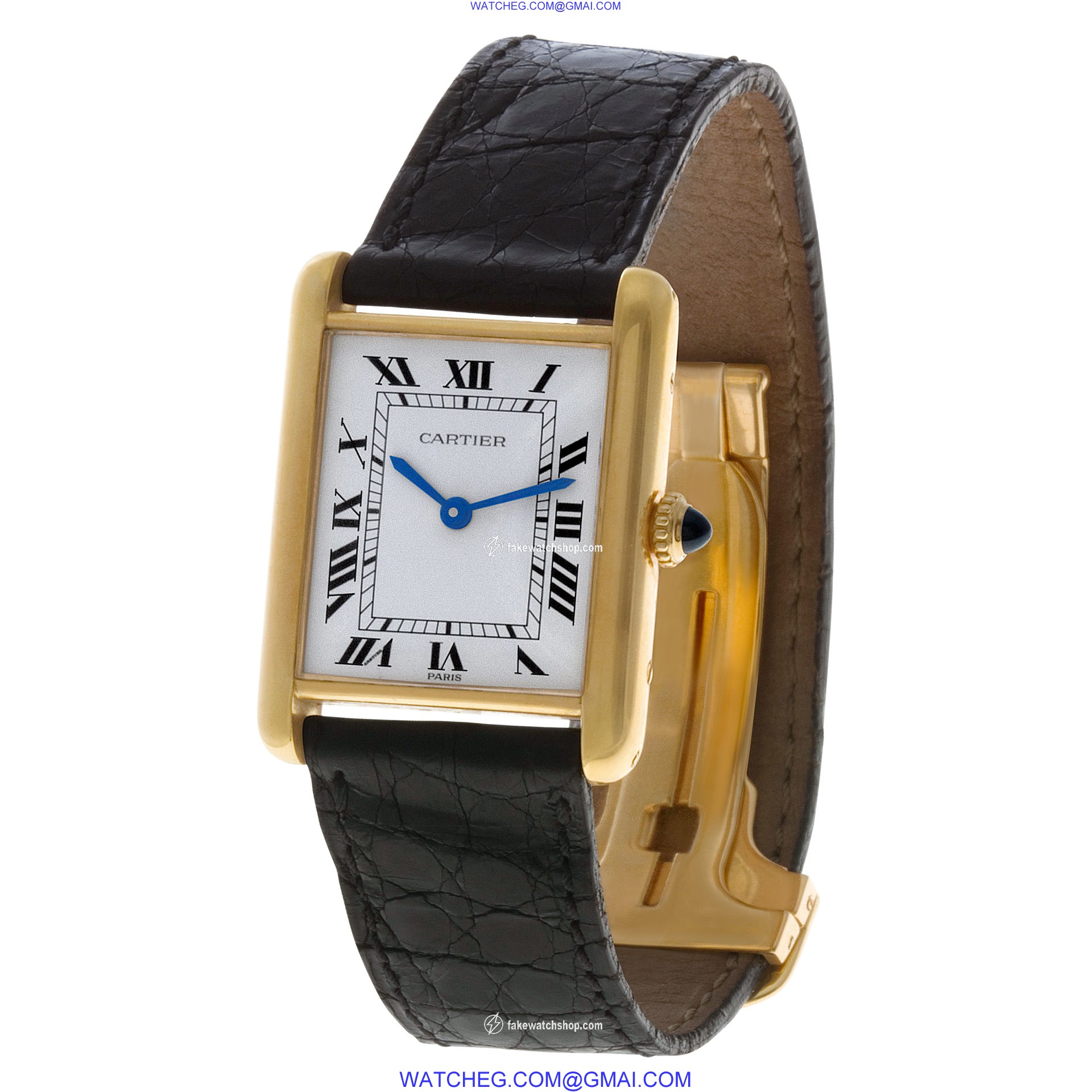 Cartier 1223 Tank Manual Female 18k yellow gold 3