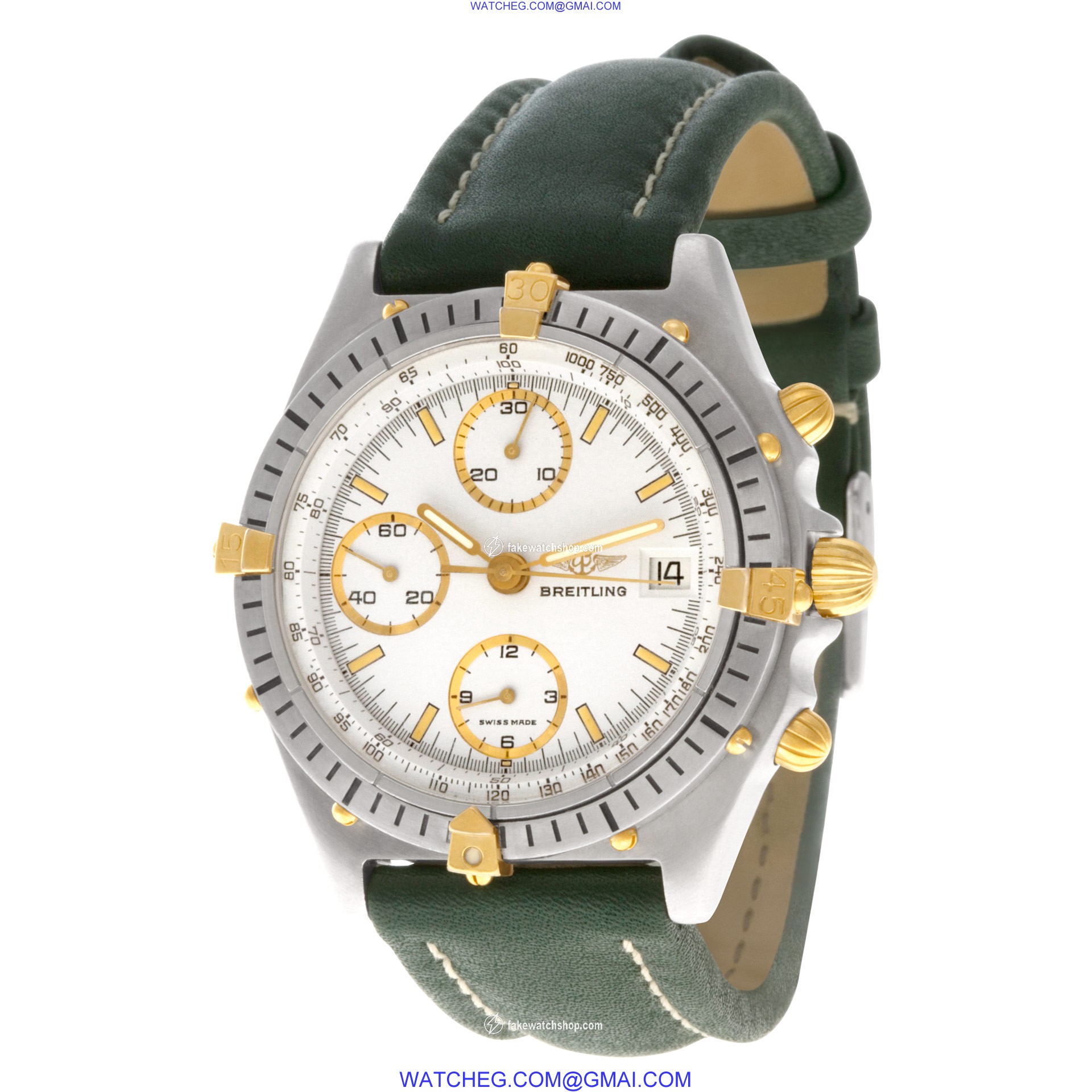 Breitling 81950 Chronograph Automatic Unisex 18k gold & Stainless Steel 3