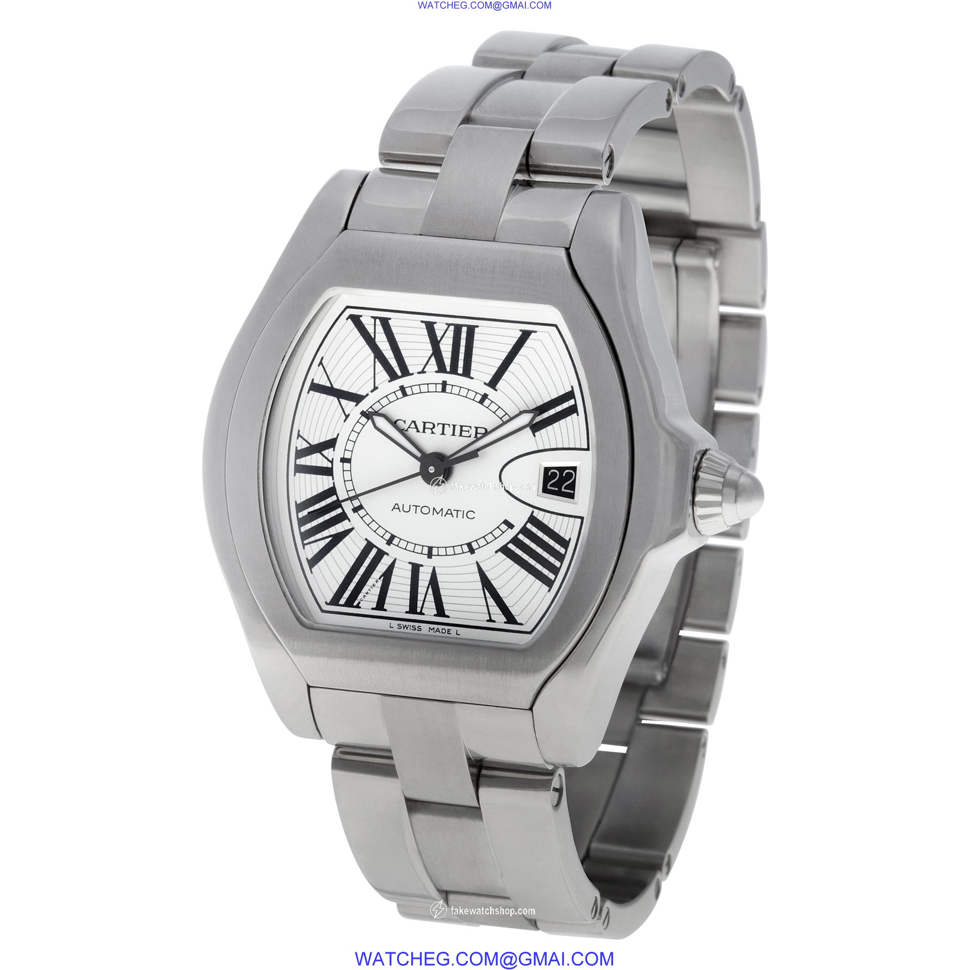 Cartier 3312 Roadster Automatic Male Stainless Steel 3