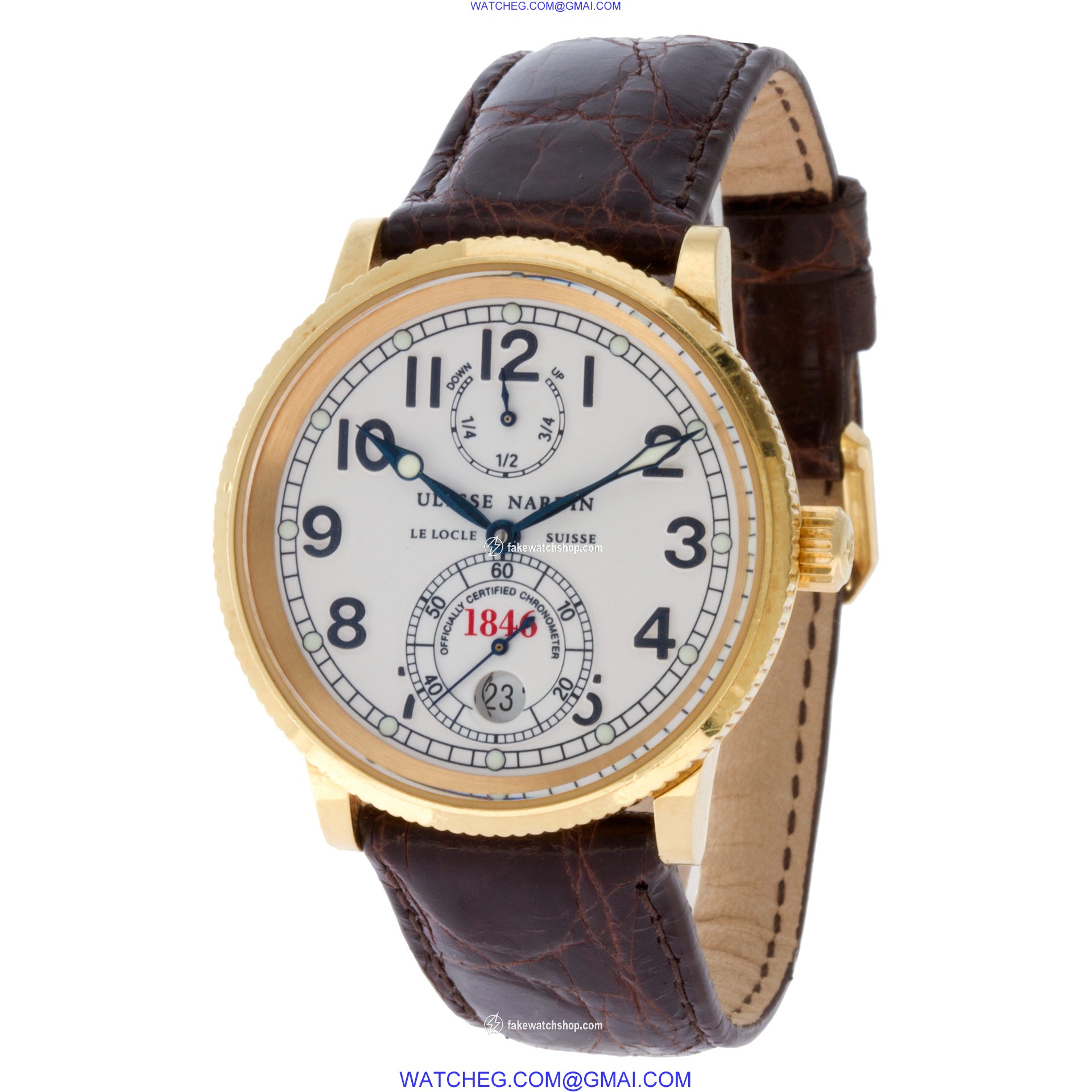 Ulysse Nardin 261-77 Marine Chronometer Automatic Male 18k yellow gold 3