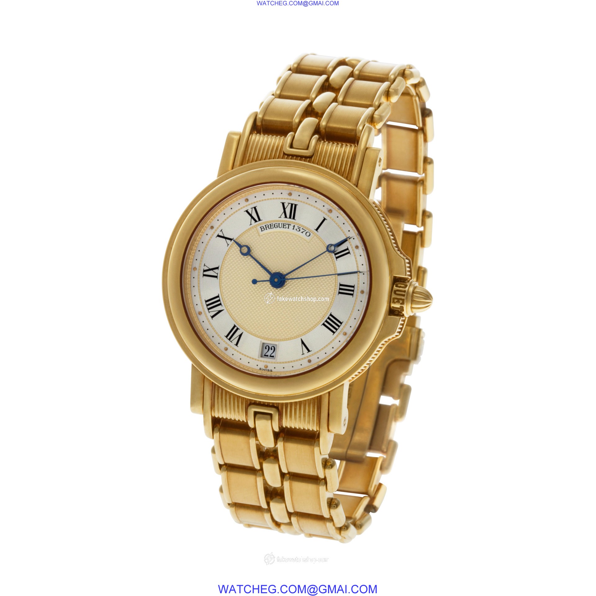Breguet 5800ba12a90 Horloger de la Marine Automatic Male 18k yellow gold 3