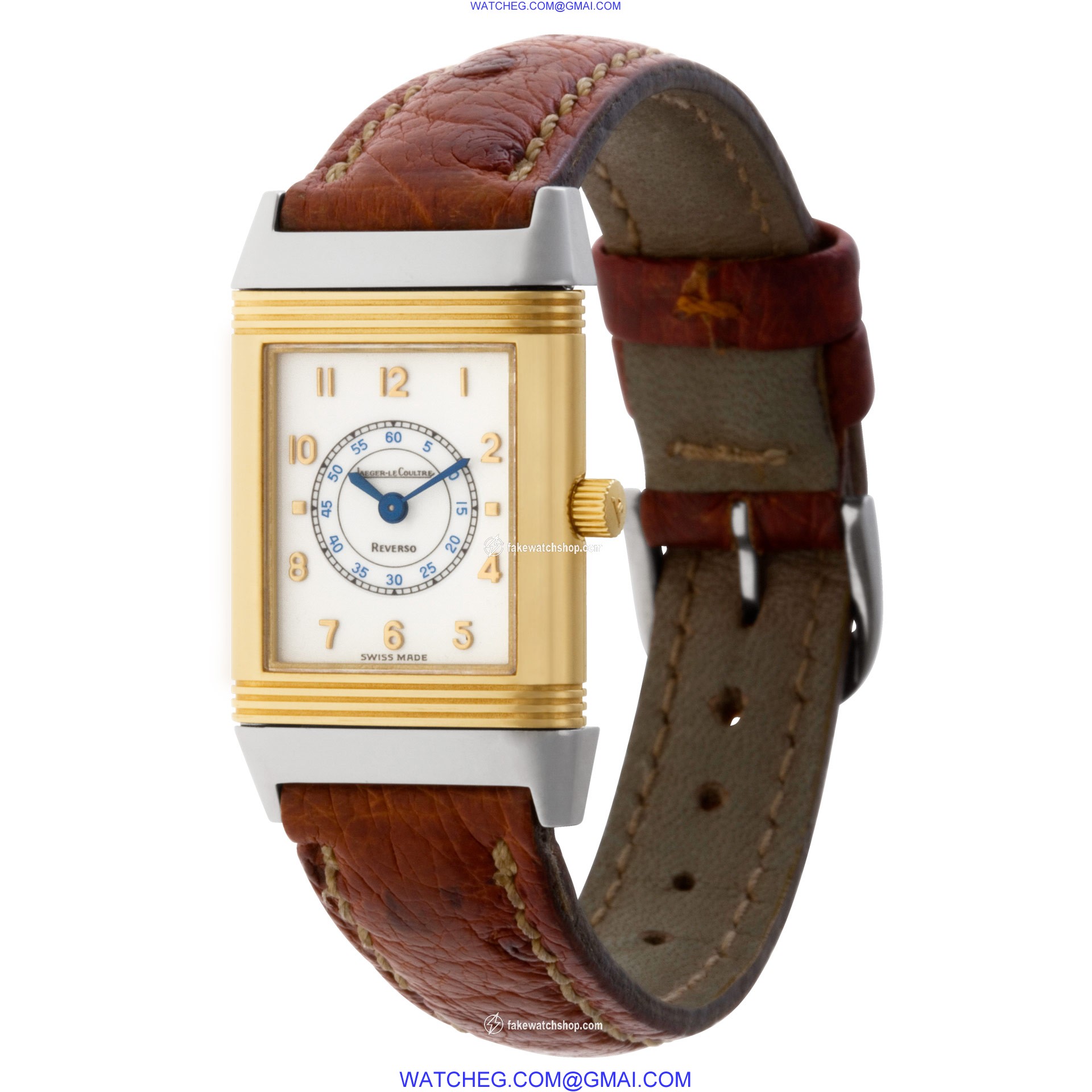 Jaeger LeCoultre 260.5.08 Reverso Quartz Female 18k gold & Stainless Steel 3
