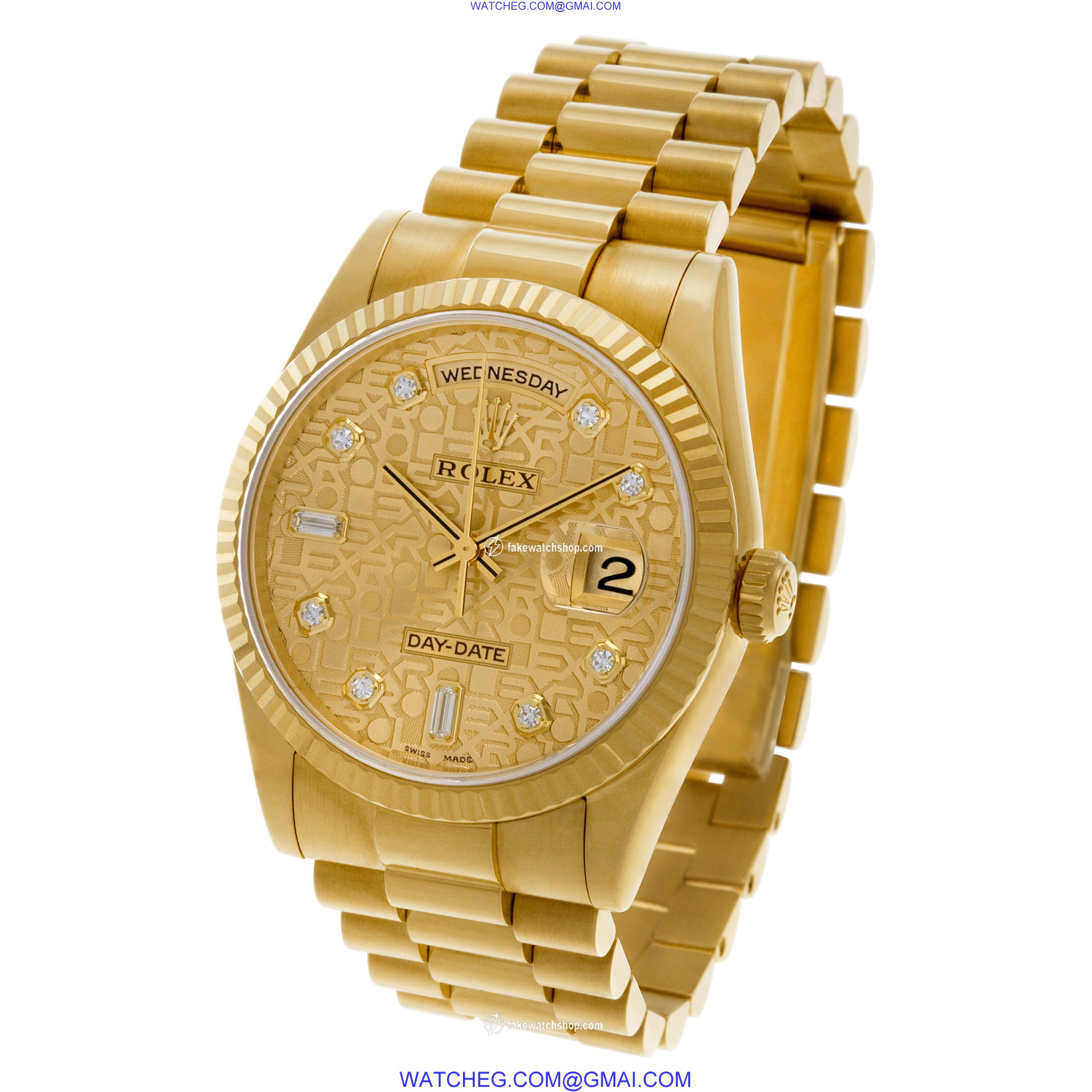 Rolex 118238 Day-Date Automatic Male 18k yellow gold 3