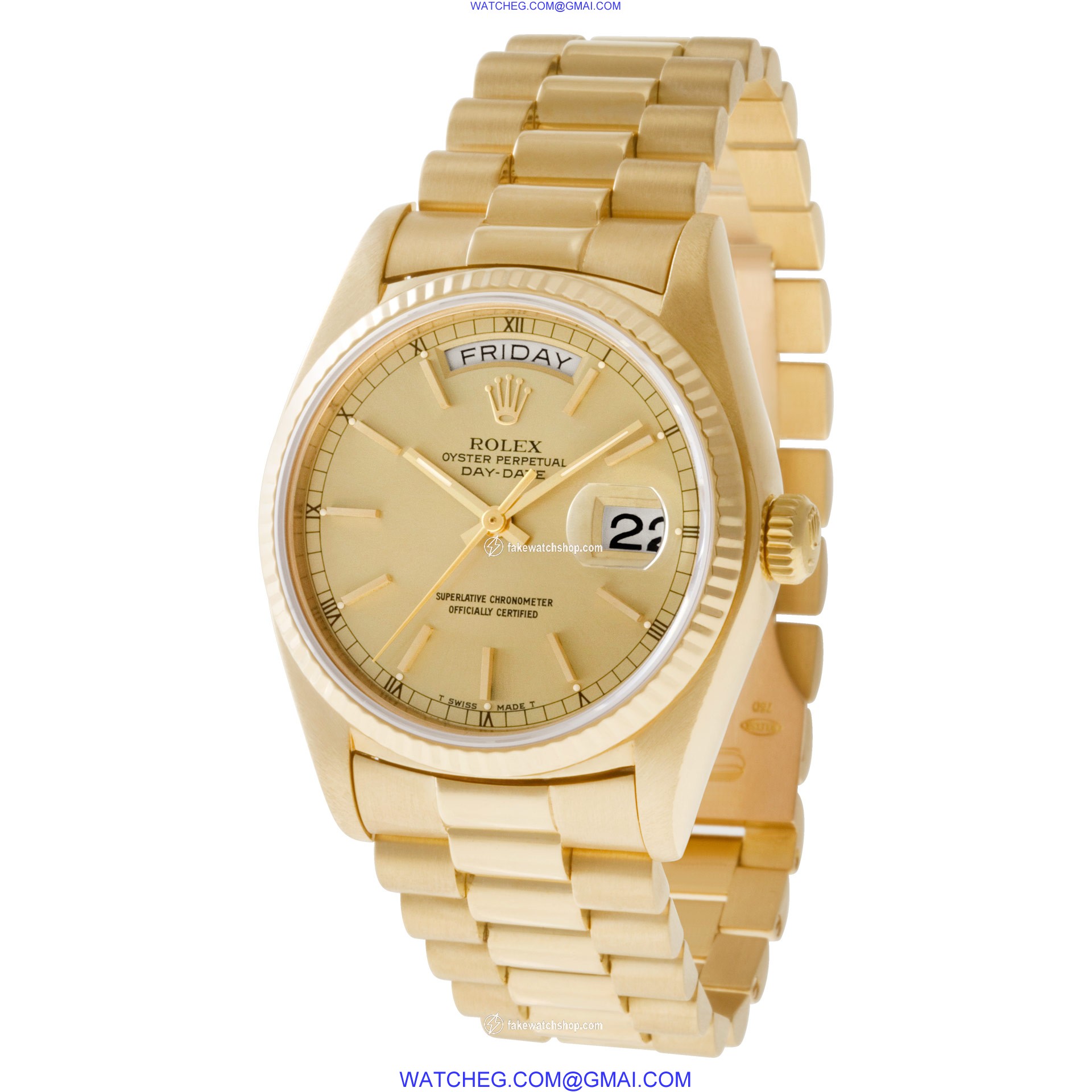 Rolex 18038 Day-Date Automatic Male 18k yellow gold 3