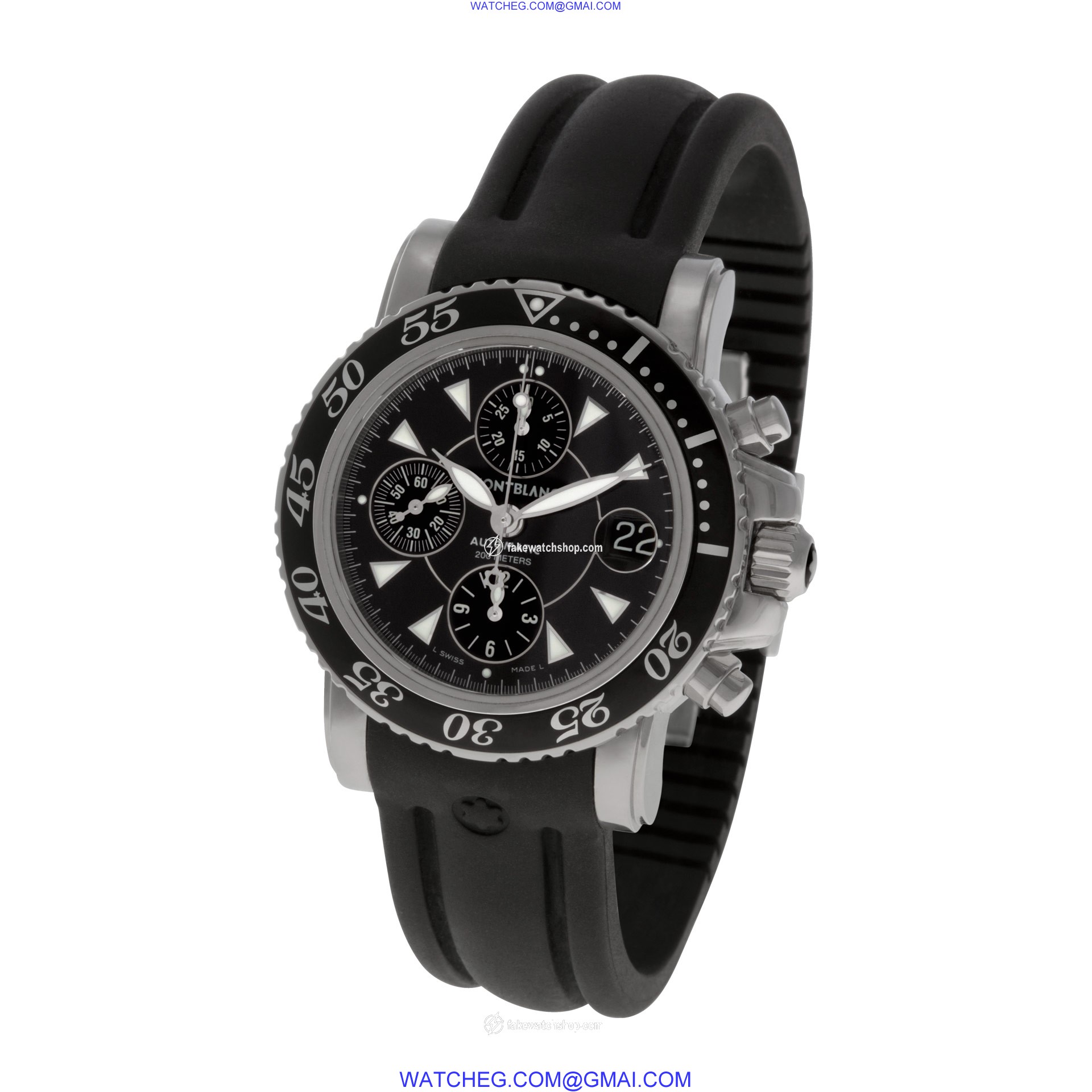 MontBlanc 3274 Chronograph Automatic Male Stainless Steel 3