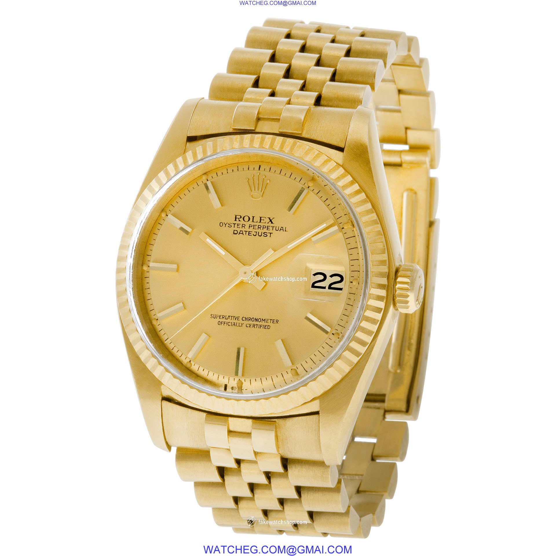 Rolex 16018 Datejust Automatic Male 18k yellow gold 3