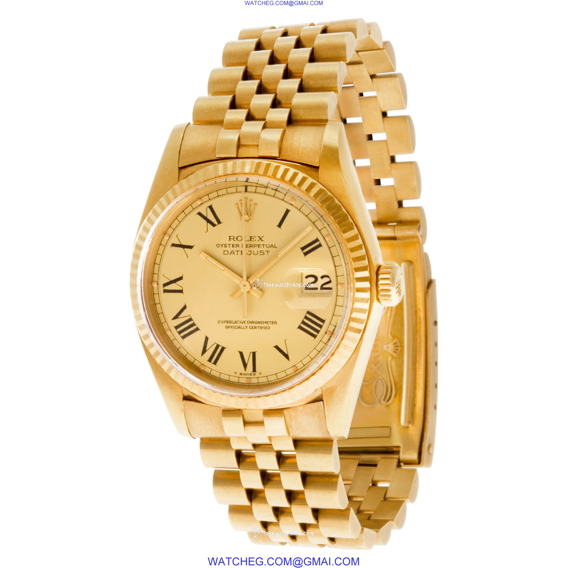 Rolex 1601 Datejust Automatic Male 18k yellow gold 3