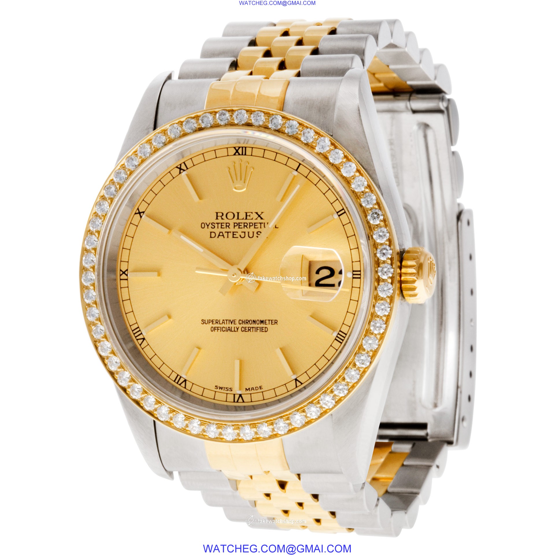 Rolex 16233 Datejust Automatic Unisex Stainless Steel 3