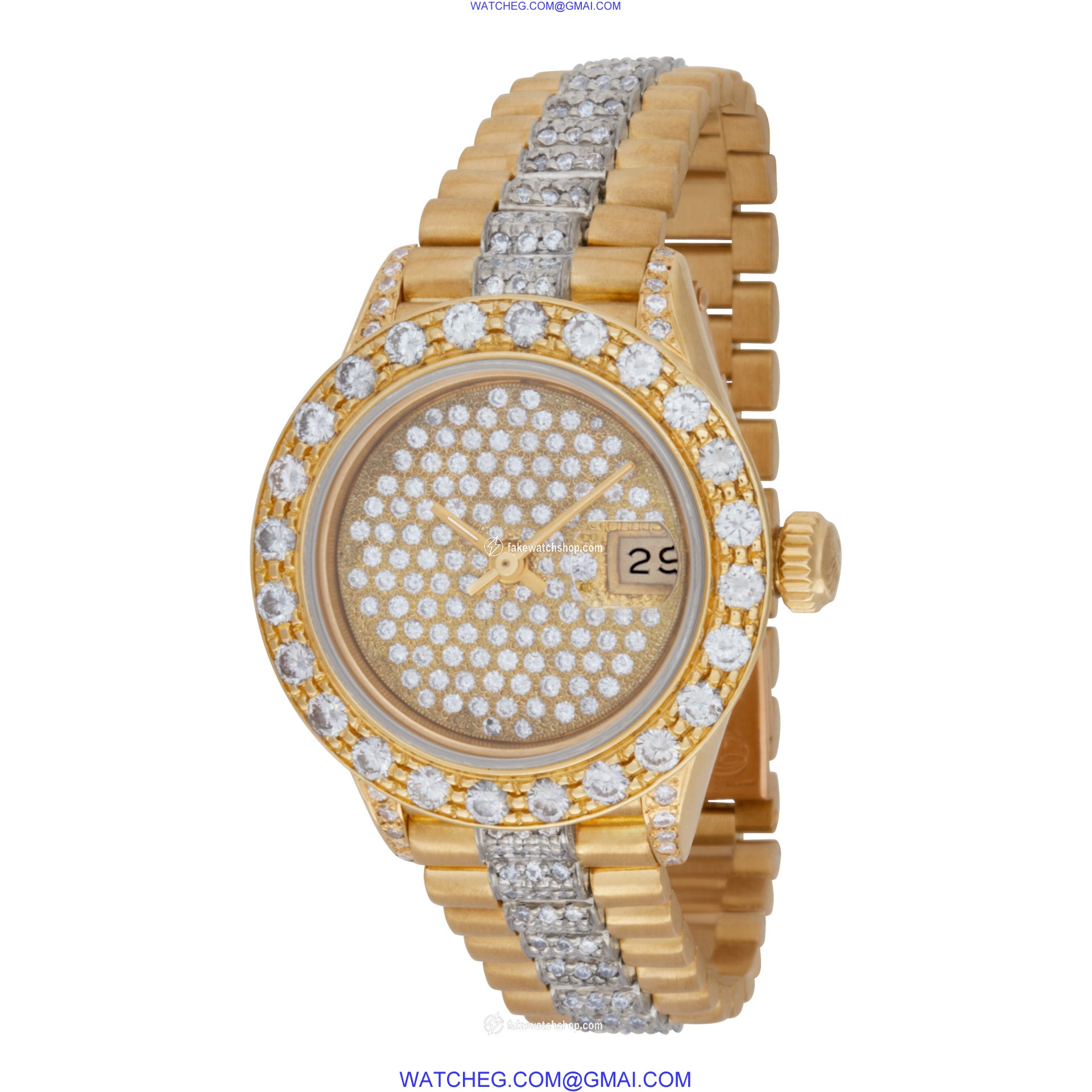 Rolex 69178 Datejust Automatic Female 18k yellow gold 3
