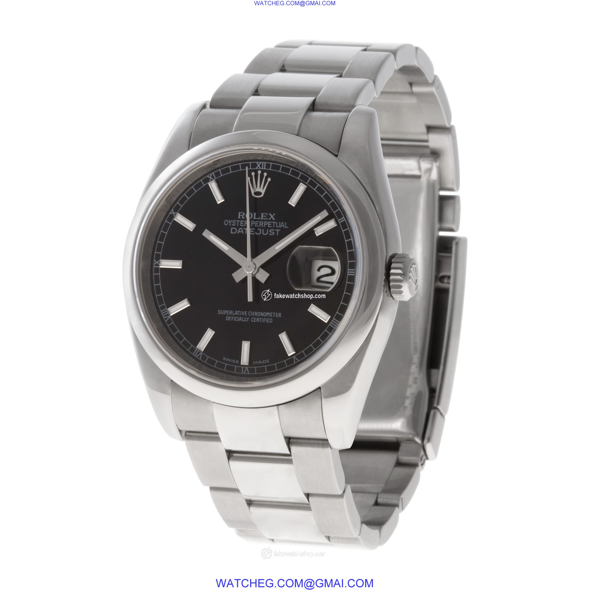 Rolex 116200 Datejust Automatic Unisex Stainless Steel 3