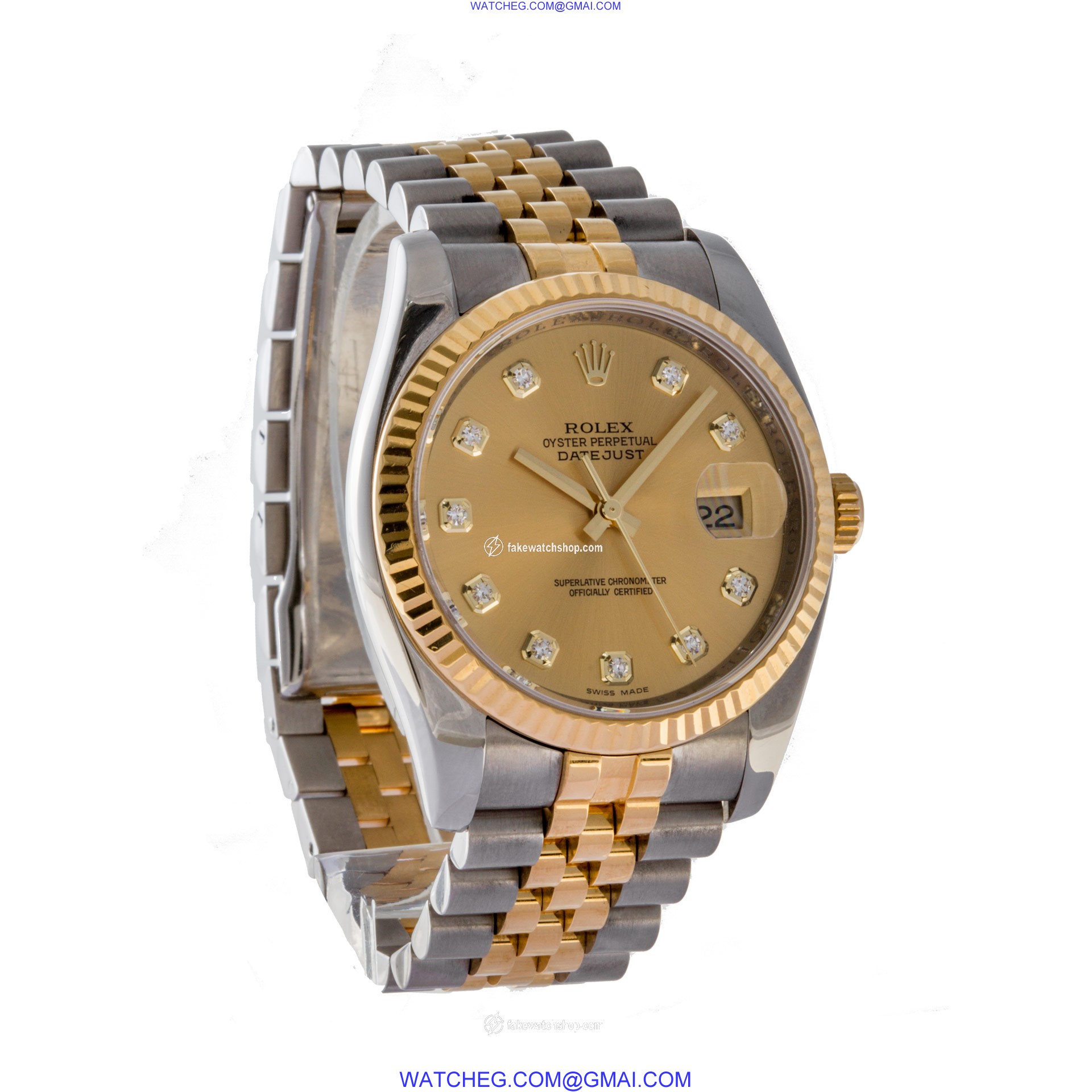 Rolex 116233 Datejust Automatic Unisex Stainless Steel 3