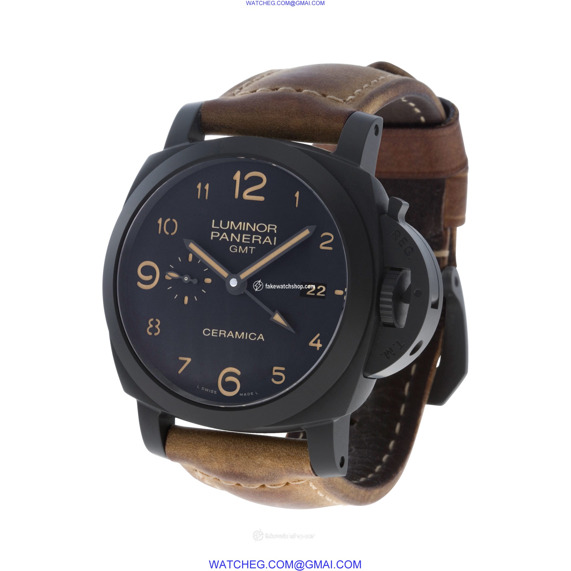 Panerai PAM00441 Luminor Automatic Male Ceramic 3