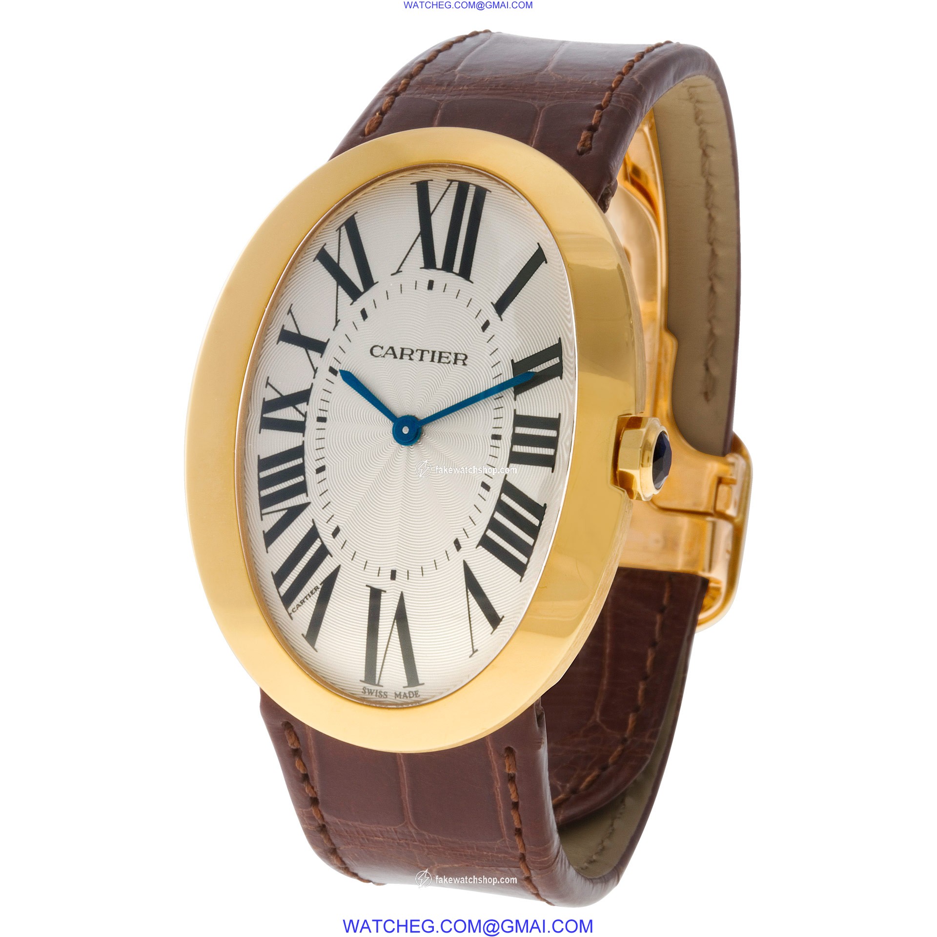 Cartier W8000013 Baignoire Manual Unisex 18k yellow gold 3