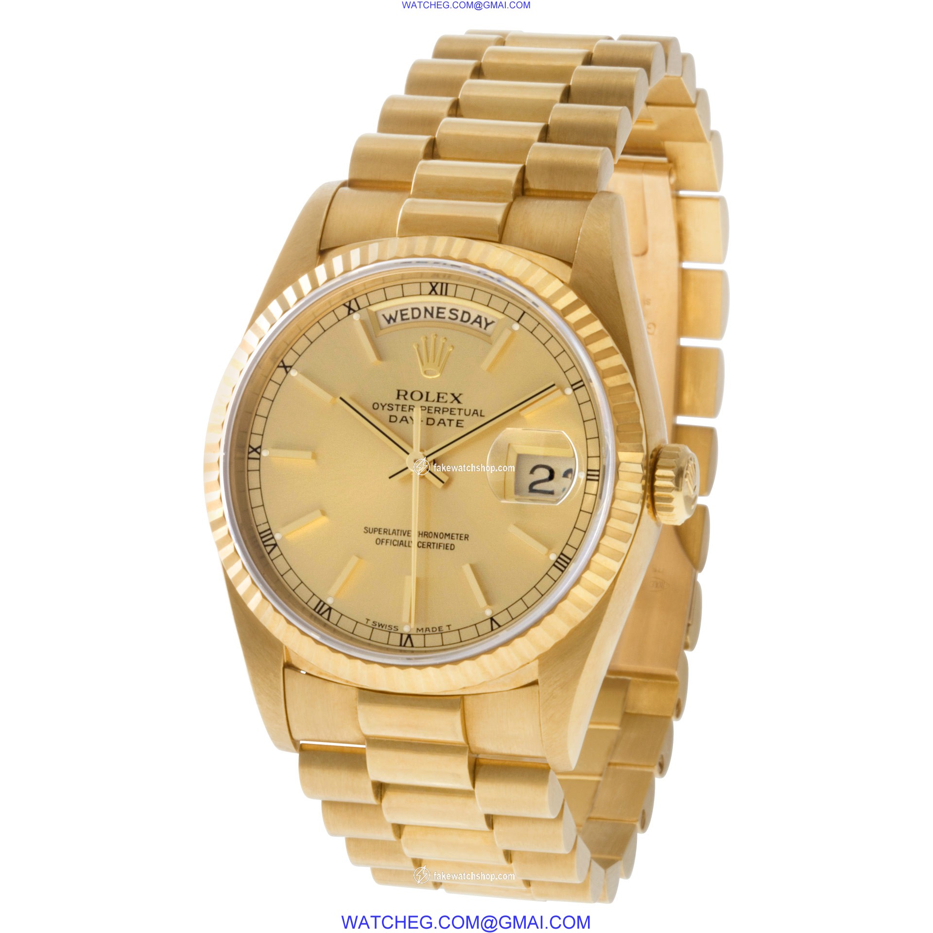 Rolex 18238 Day-Date Automatic Male 18k yellow gold 3