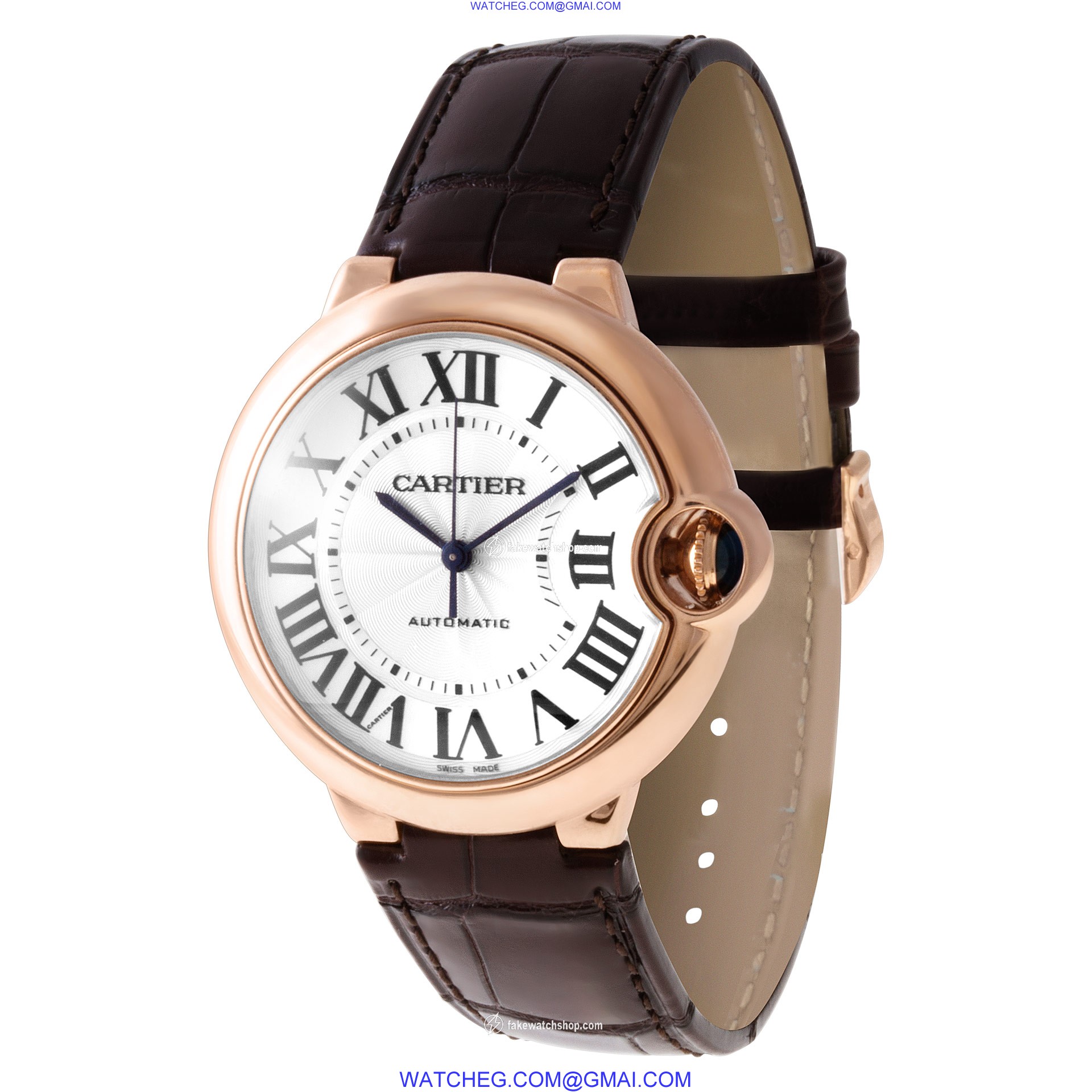 Cartier wgbb0009 Ballon Bleu Automatic Male 18k rose gold 3