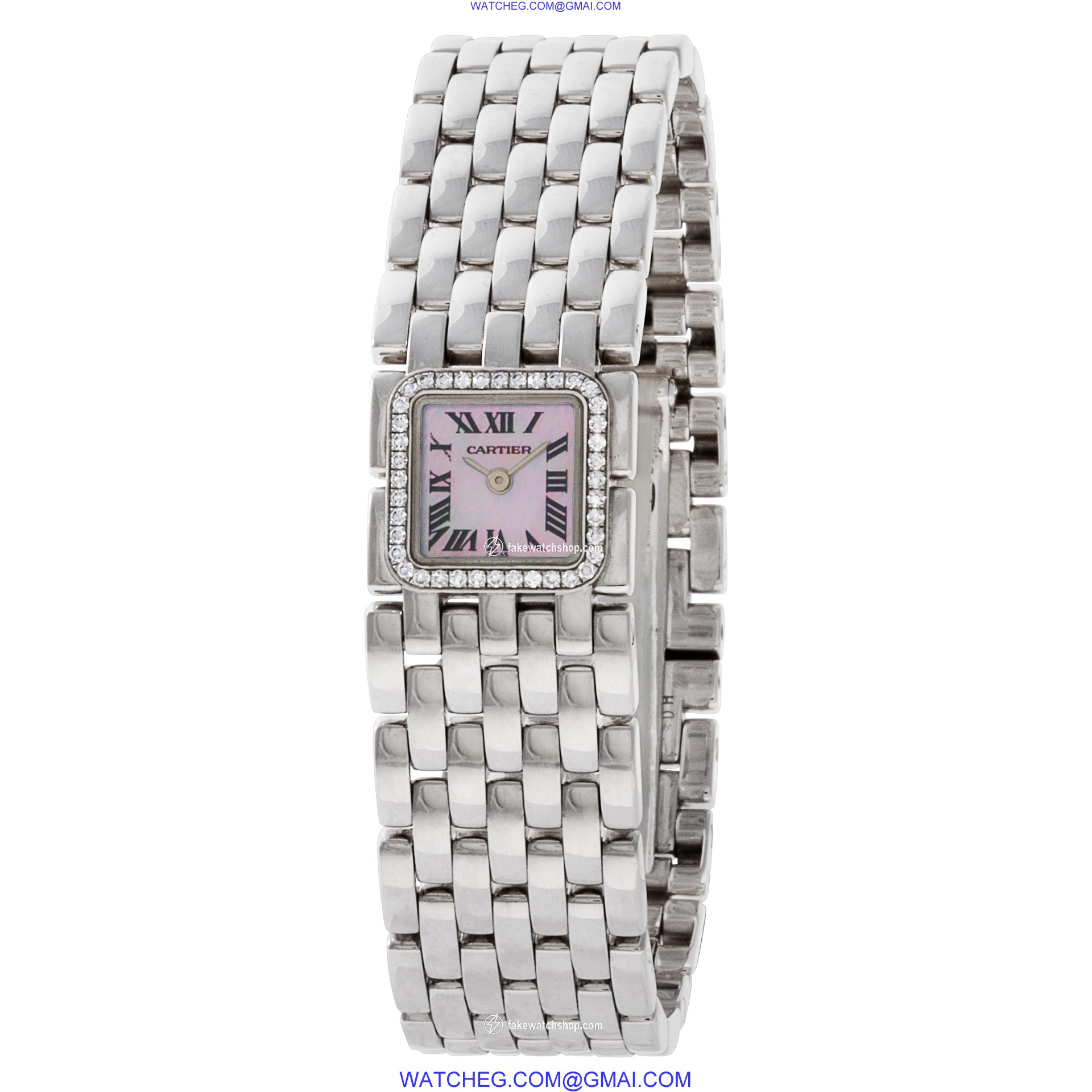 Cartier WG3002T8 Ruban Quartz Female 18k White Gold 3