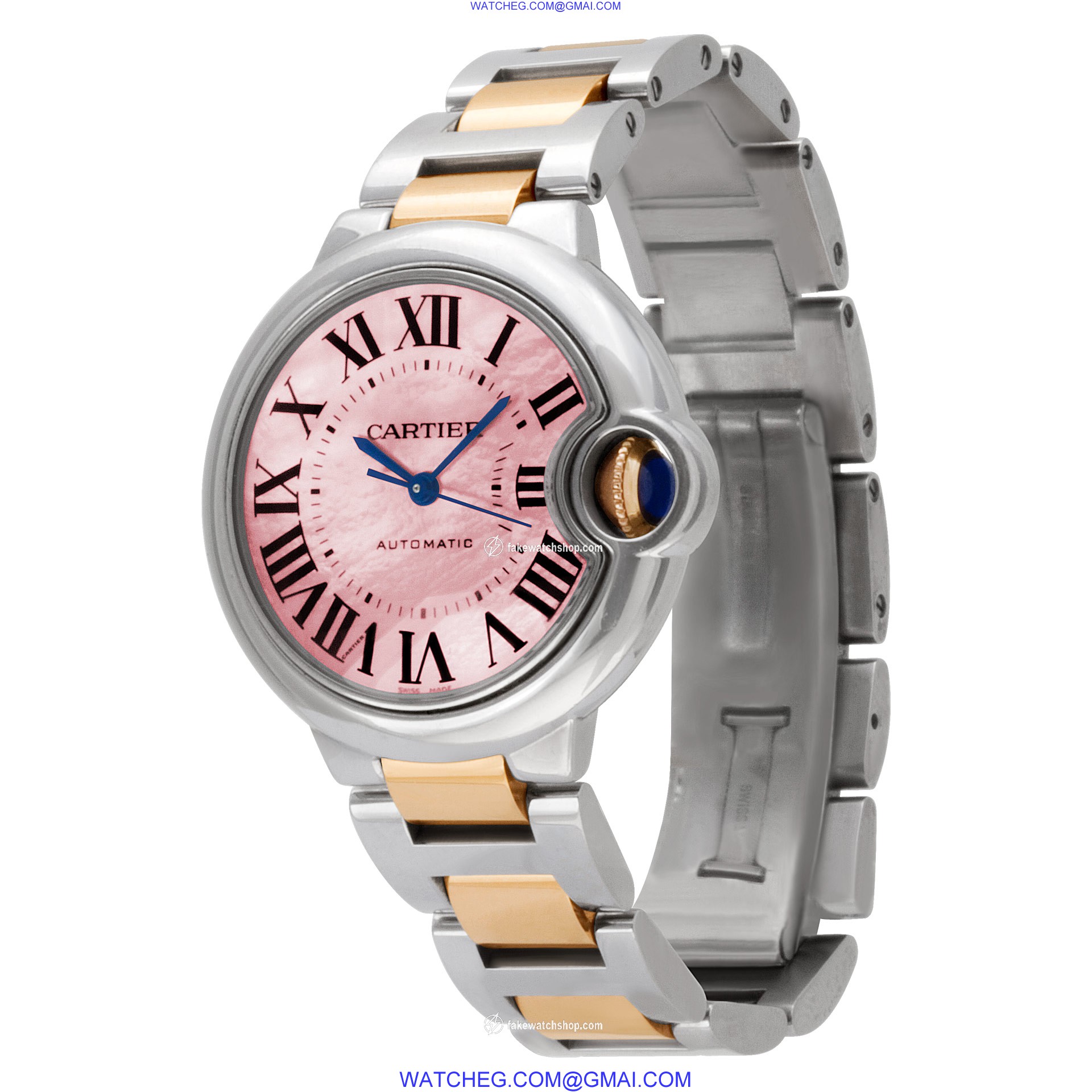 Cartier W6920098 Ballon Bleu Automatic Female Stainless Steel 3