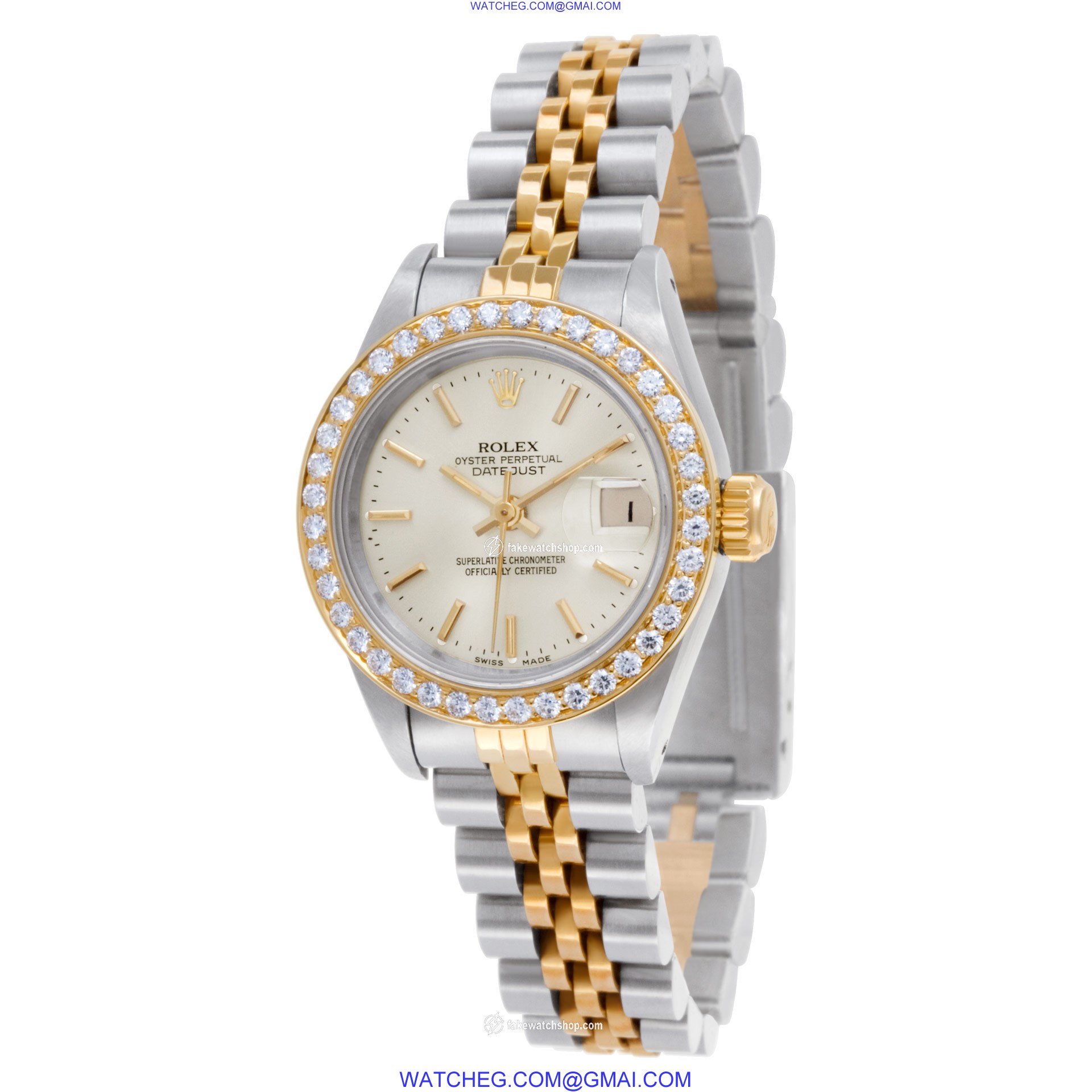 Rolex 69173 Date Automatic Female Stainless Steel 3