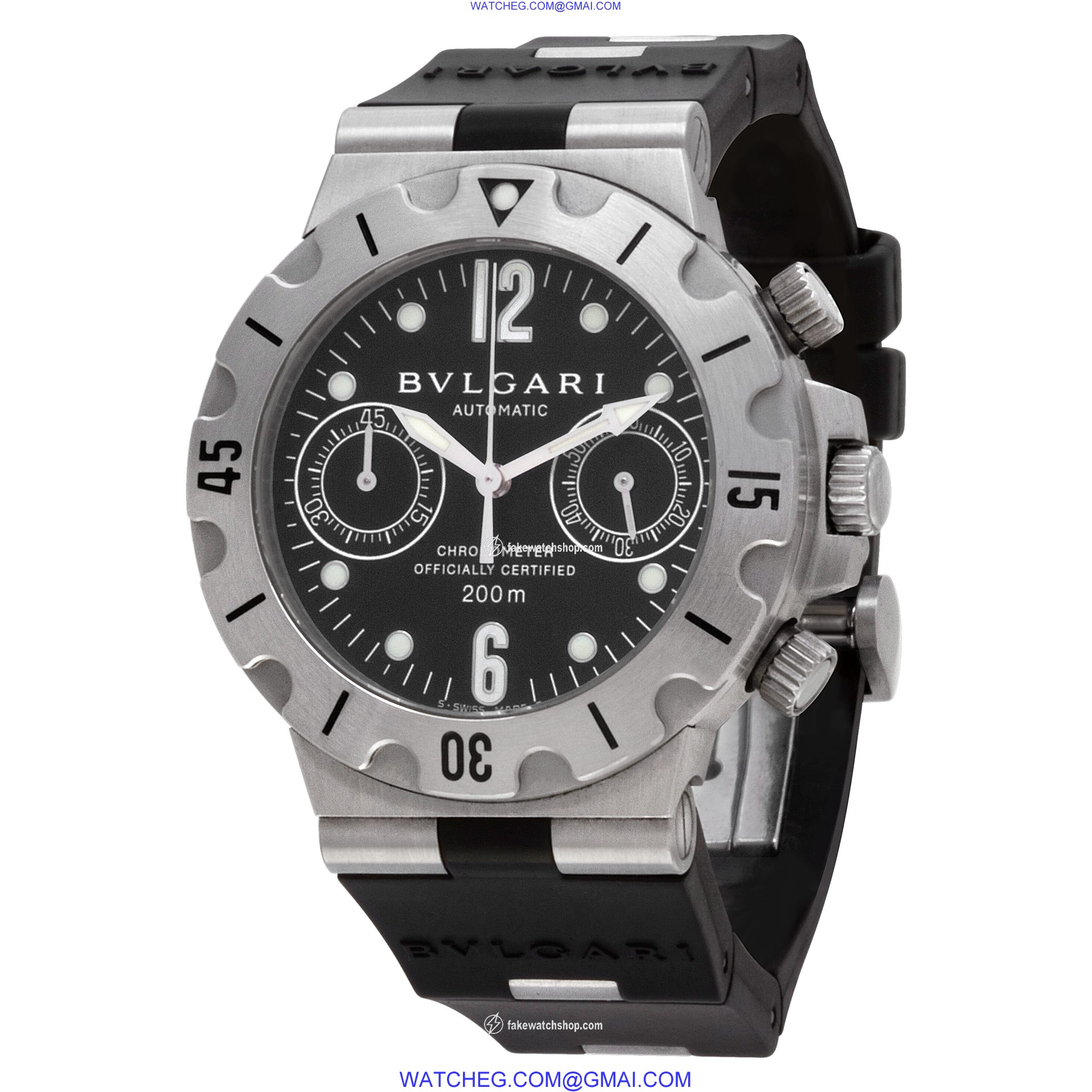 Bvlgari SCB385 Diagono Automatic Unisex Stainless Steel 3