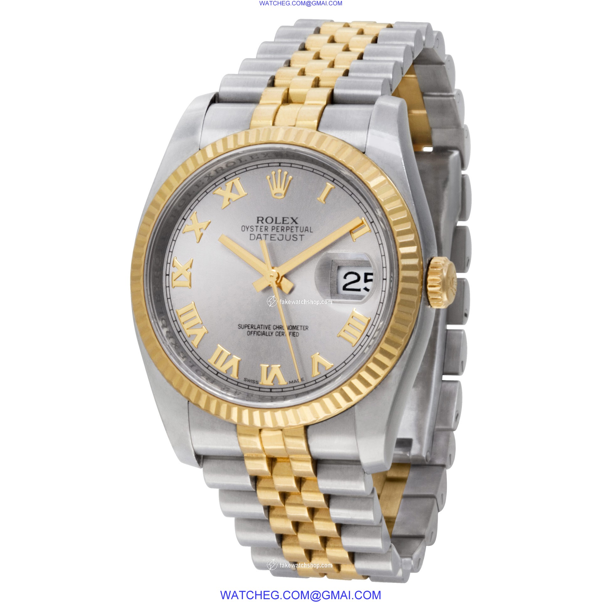Rolex 116233 Datejust Automatic Unisex Stainless Steel 3