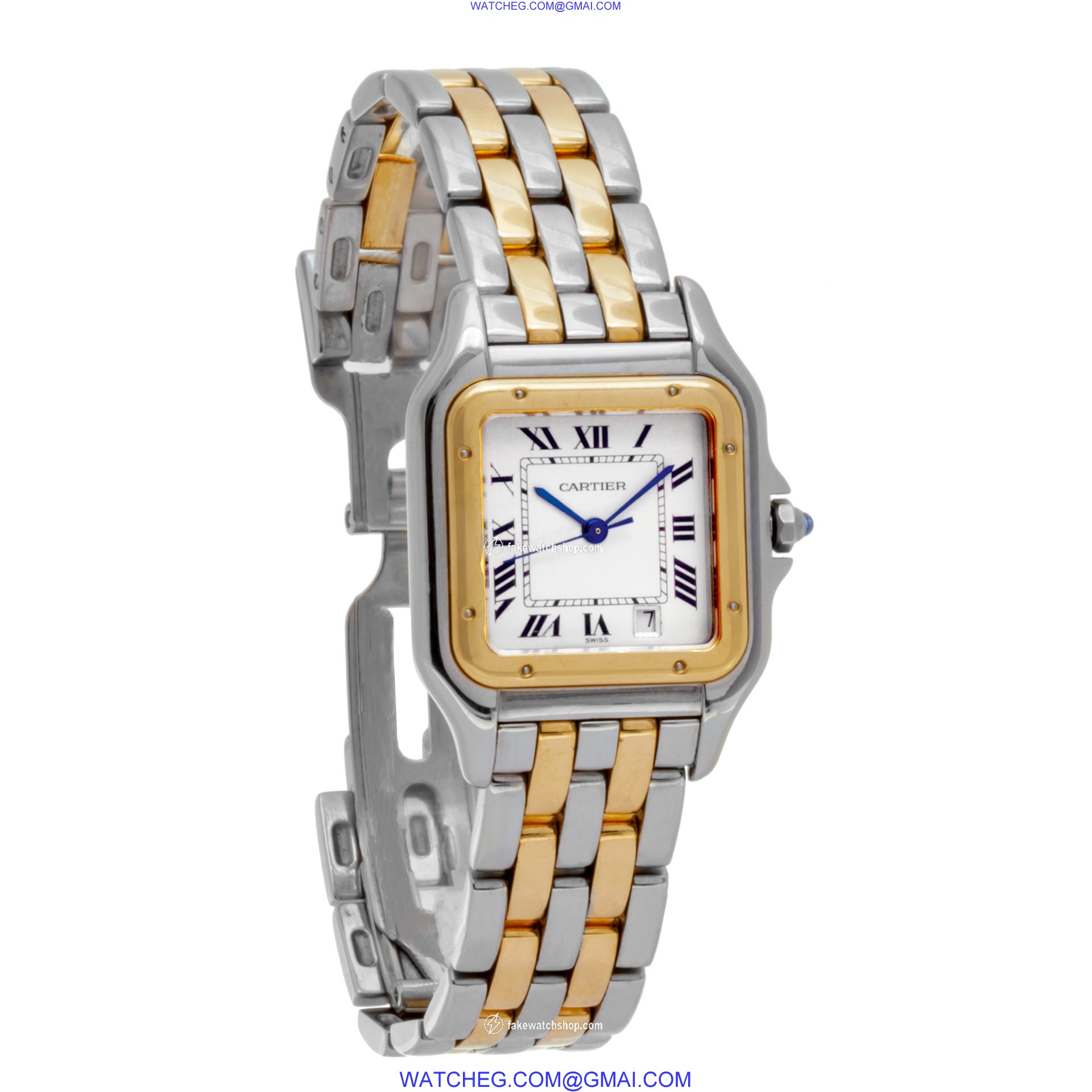 Cartier w25028b Panthere Quartz Unisex Stainless Steel 3
