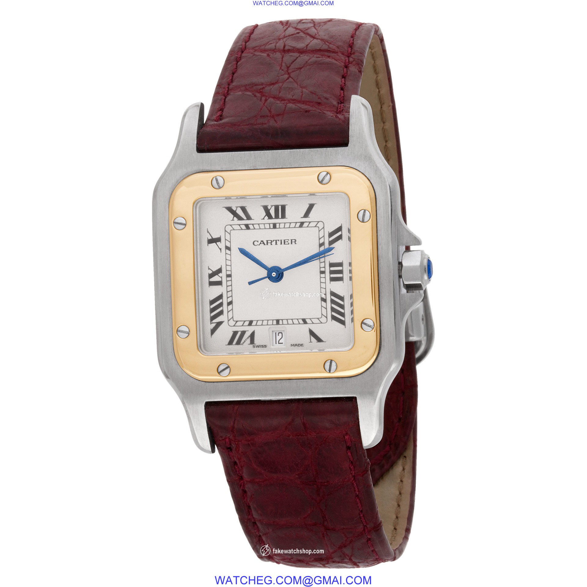 Cartier 187901 Santos Quartz Unisex Stainless Steel 3