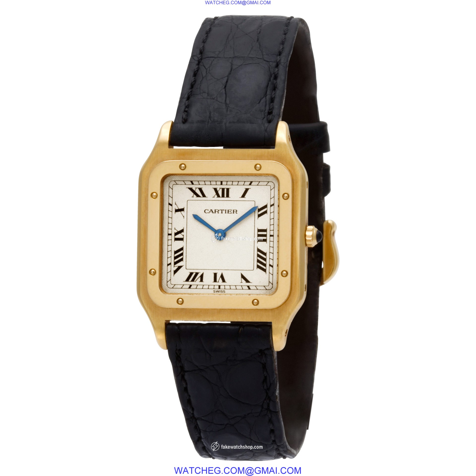 Cartier 8210541333 Santos Manual Unisex 18k yellow gold 3