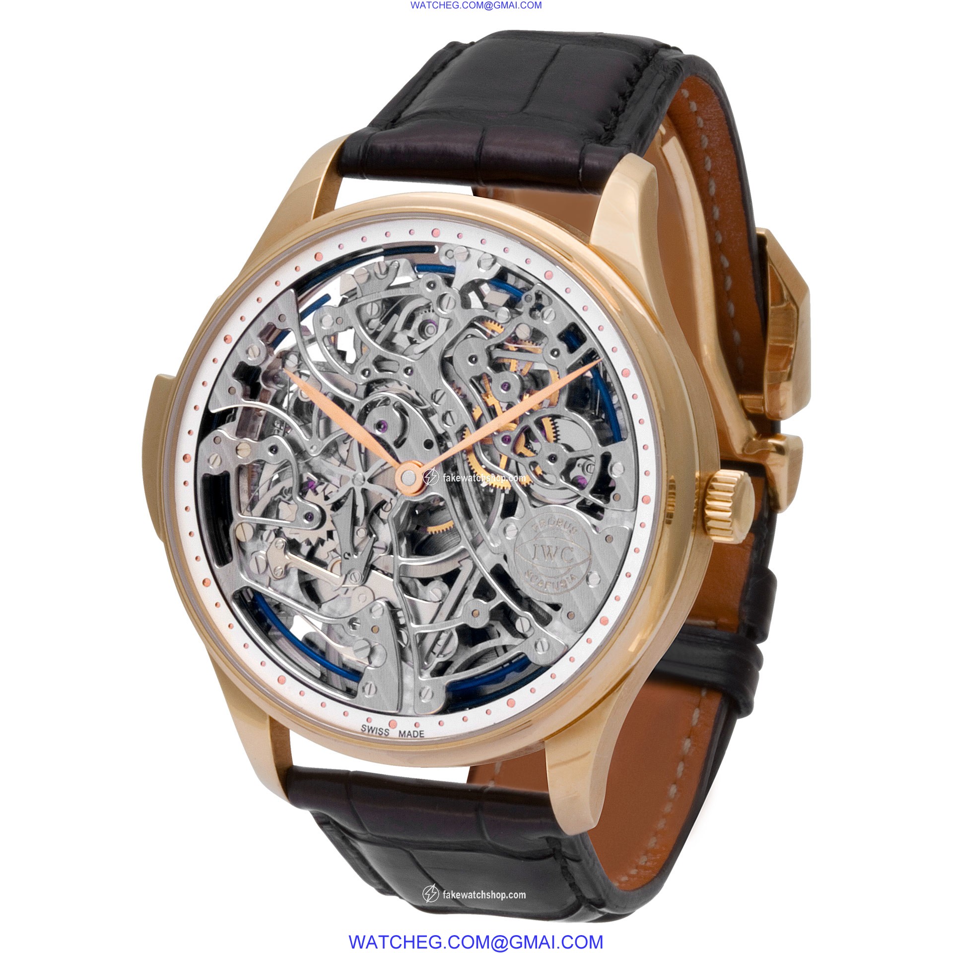 IWC IW524101 Portuguese Manual Male 18k Pink Gold 3