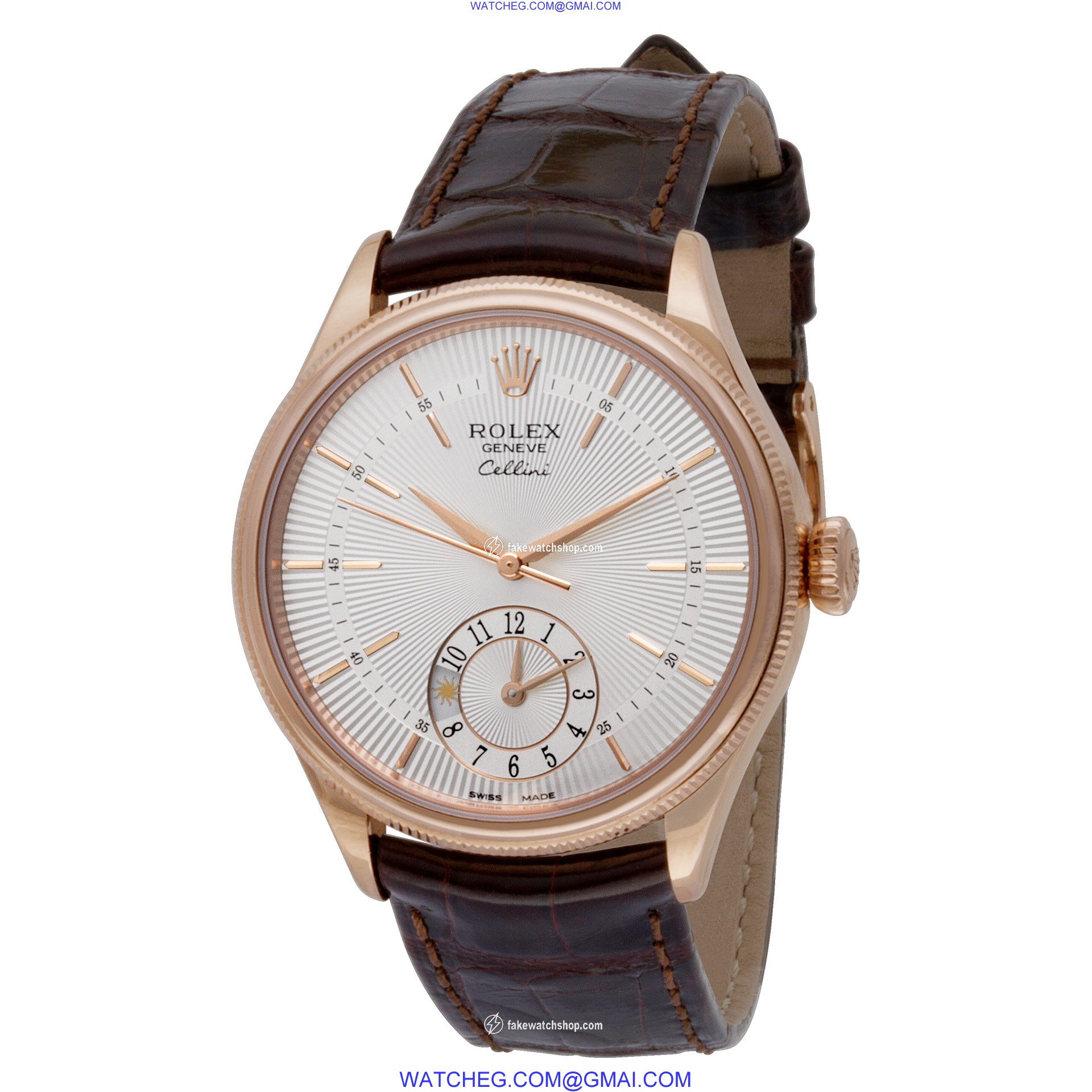 Rolex 50525 Cellini Automatic Male 18k rose gold 3