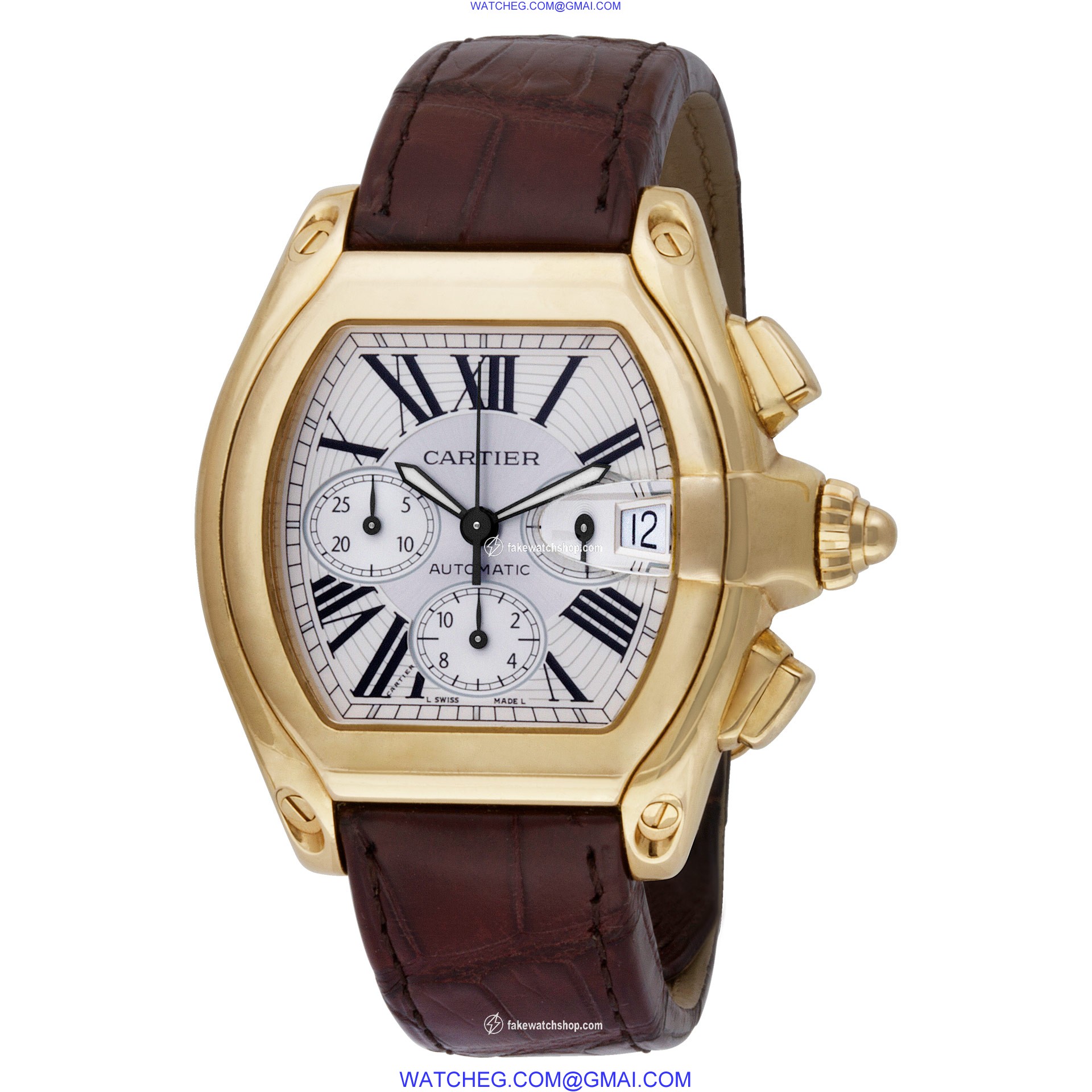 Cartier W62021Y3 Roadster Automatic Male 18k yellow gold 3