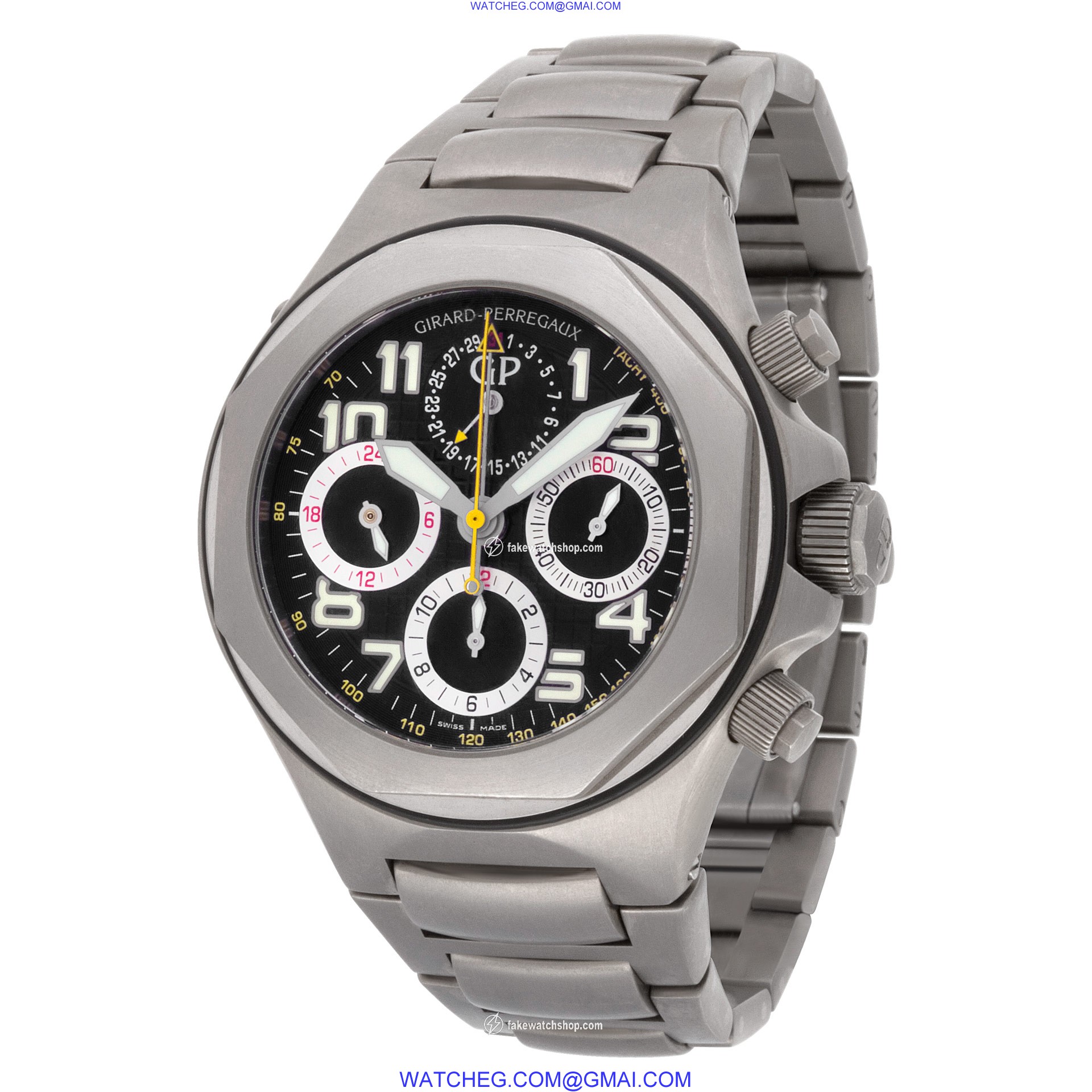 Girard Perregaux 80180-21-611-21a Laureato Automatic Male Titanium 3