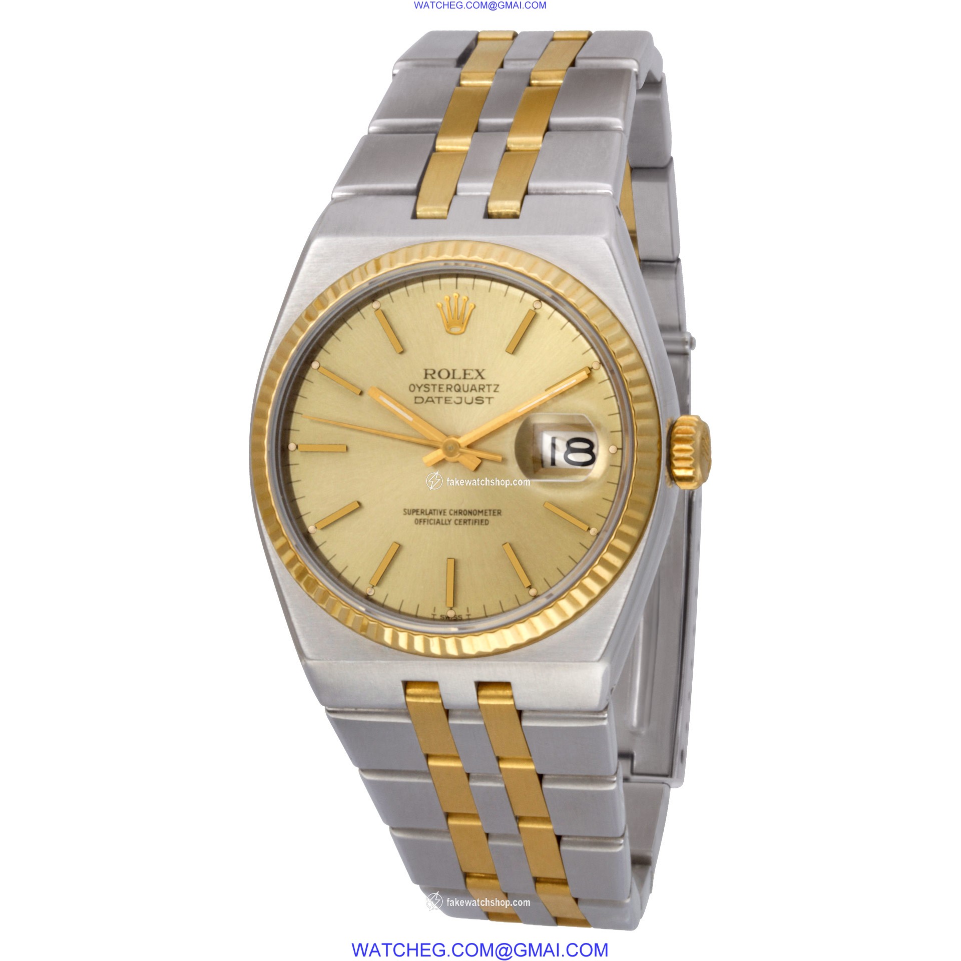Rolex 17013 Datejust Quartz Male Stainless Steel 3