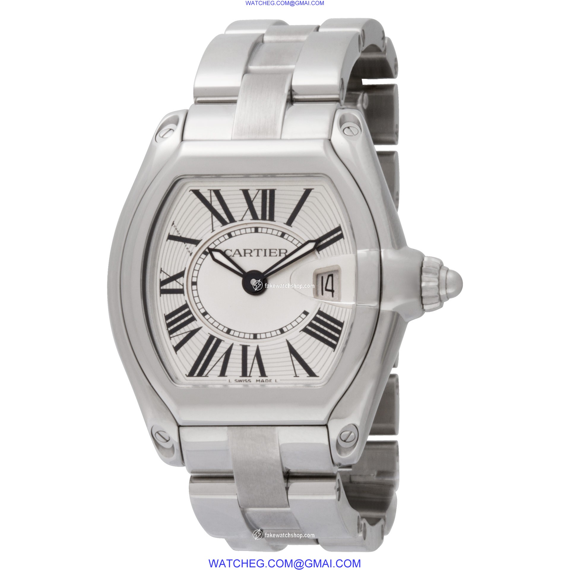 Cartier W62016V3 Roadster Quartz Female Stainless Steel 3