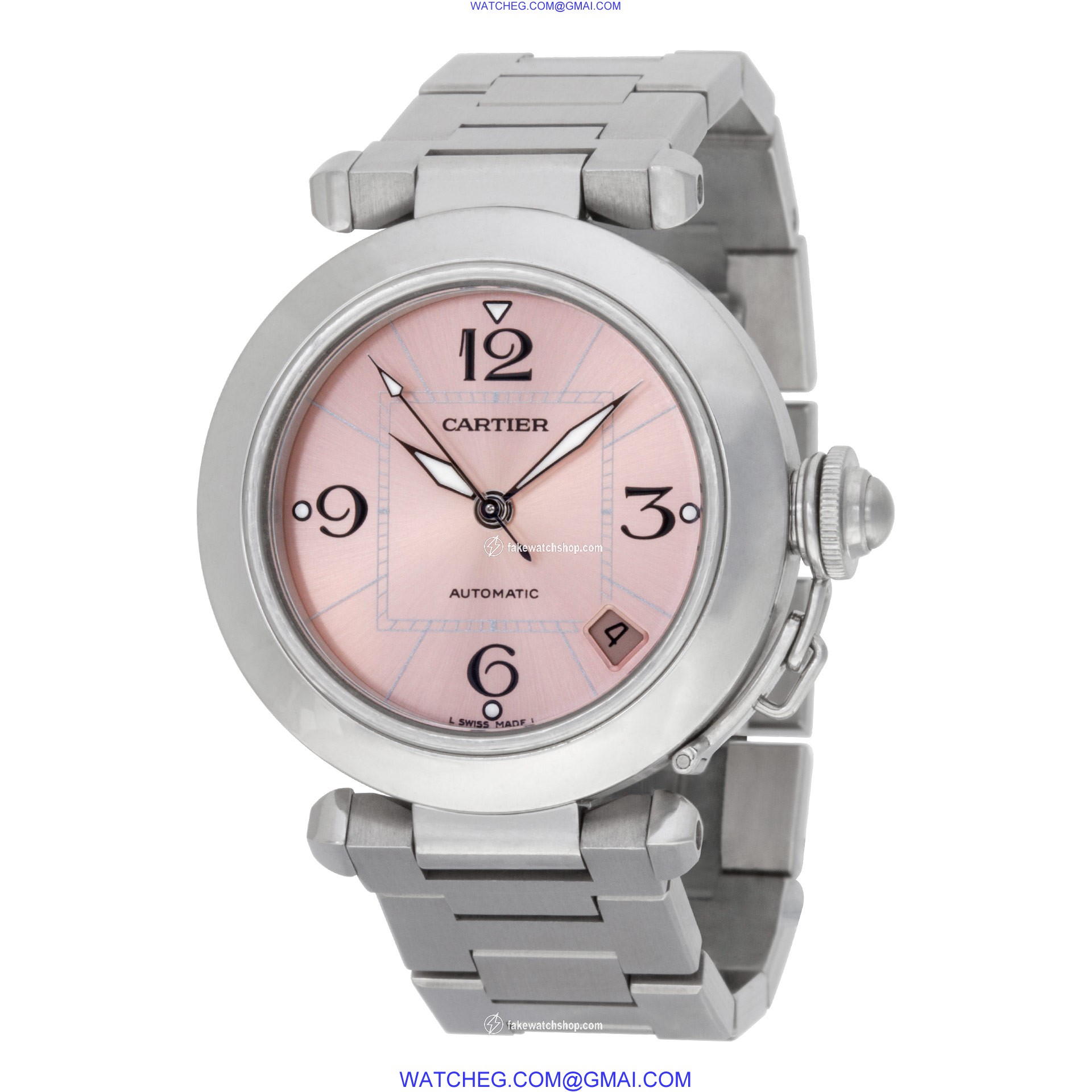 Cartier 2324 Pasha C Automatic Female Stainless Steel 3