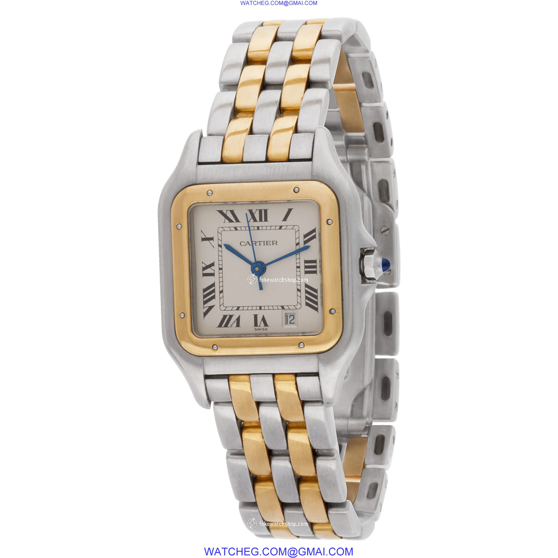 Cartier W25028B6 Panthere Quartz Male Stainless Steel 3