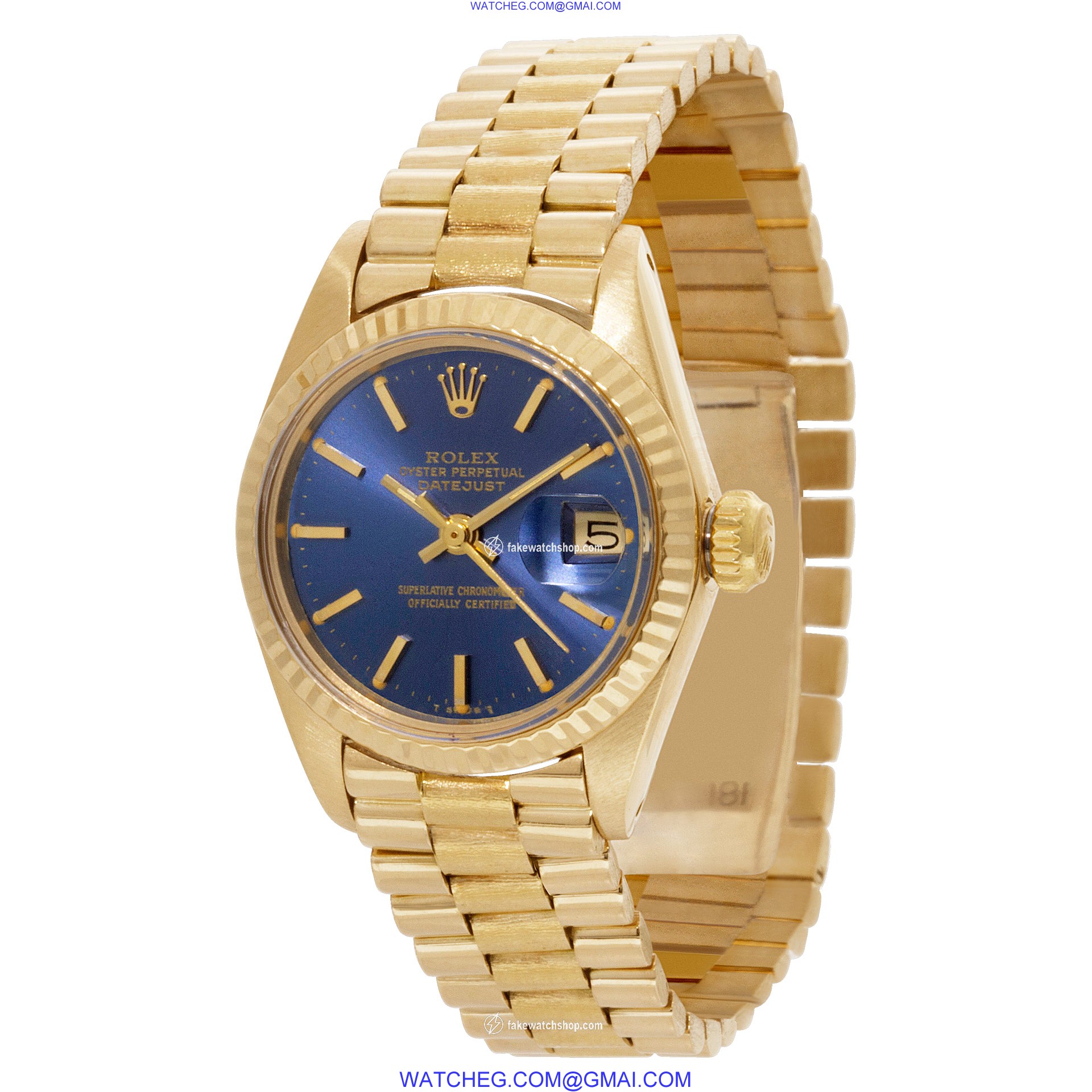 Rolex 6917 Datejust Automatic Female 18k yellow gold 3