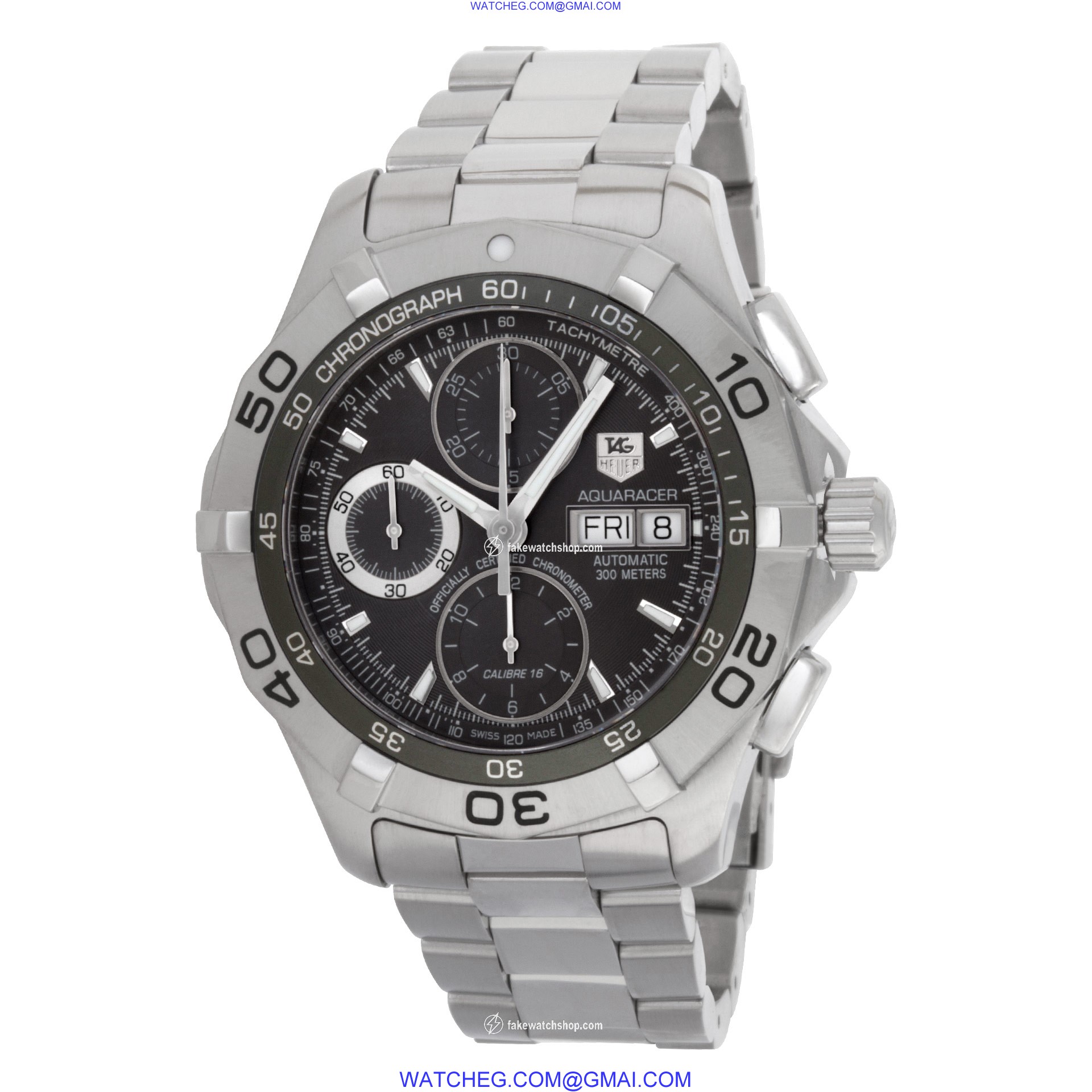 Tag Heuer caf5011 Aquaracer Automatic Male Stainless Steel 3