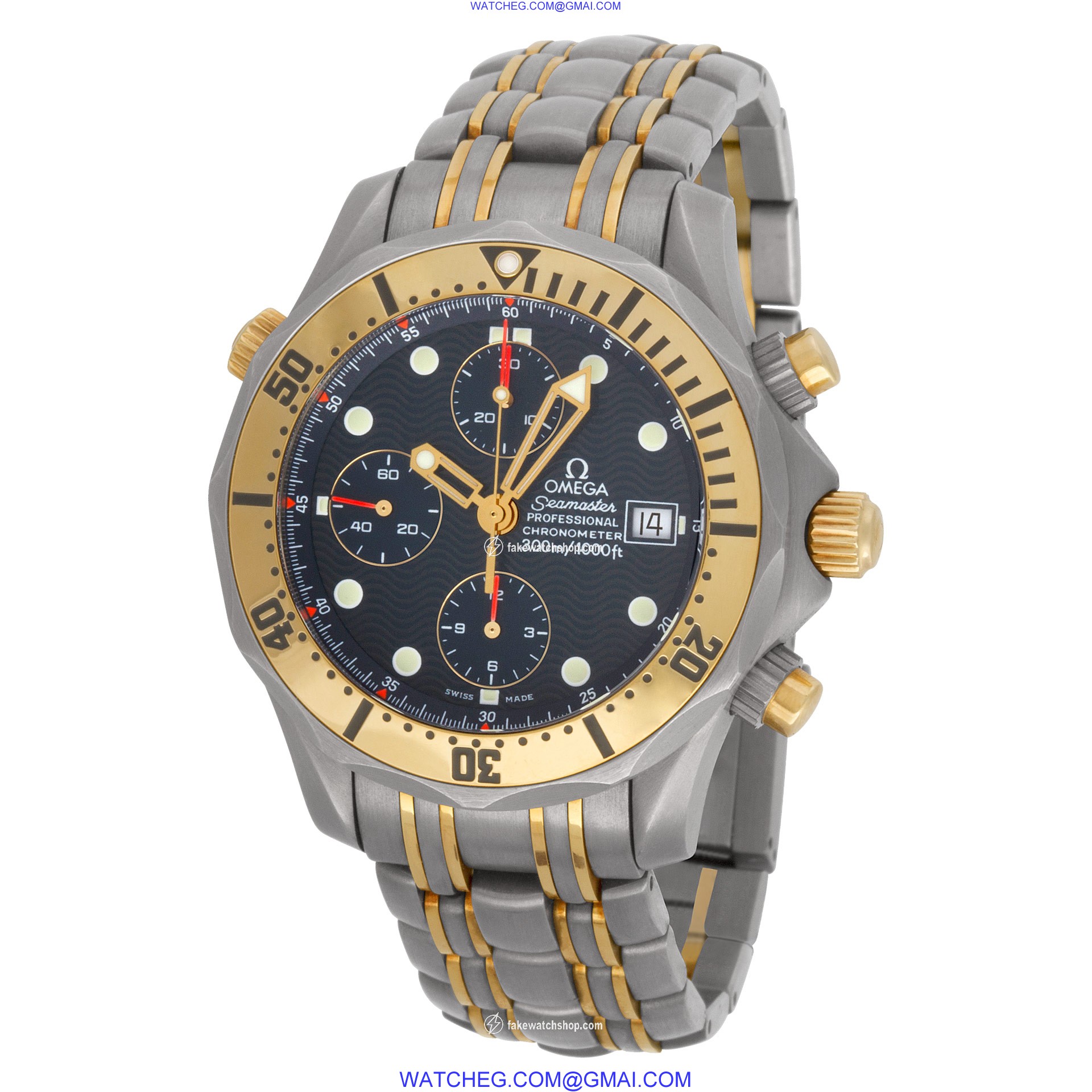 Omega 22978000 Seamaster Automatic Male Titanium 3