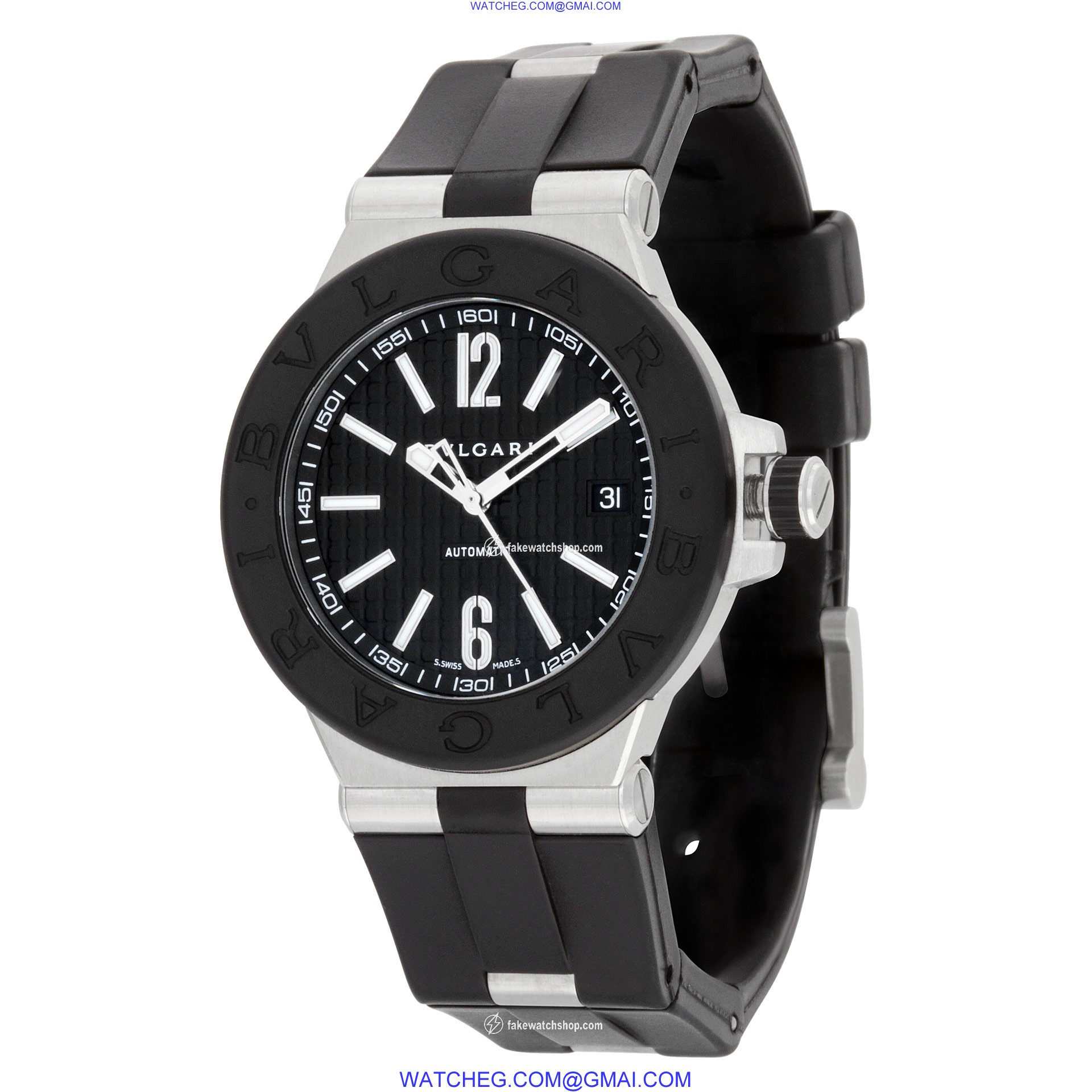Bvlgari DG40SV Diagono Automatic Male Stainless Steel 3