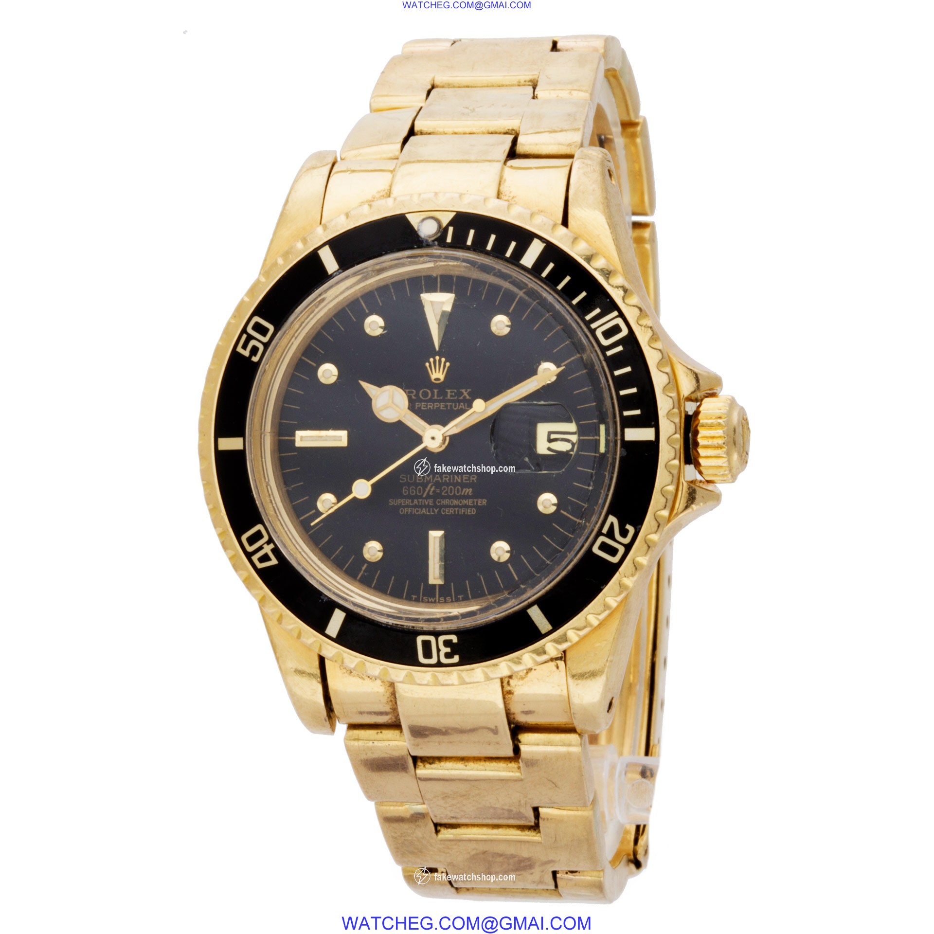 Rolex 1680 Submariner Automatic Male 18k yellow gold 3